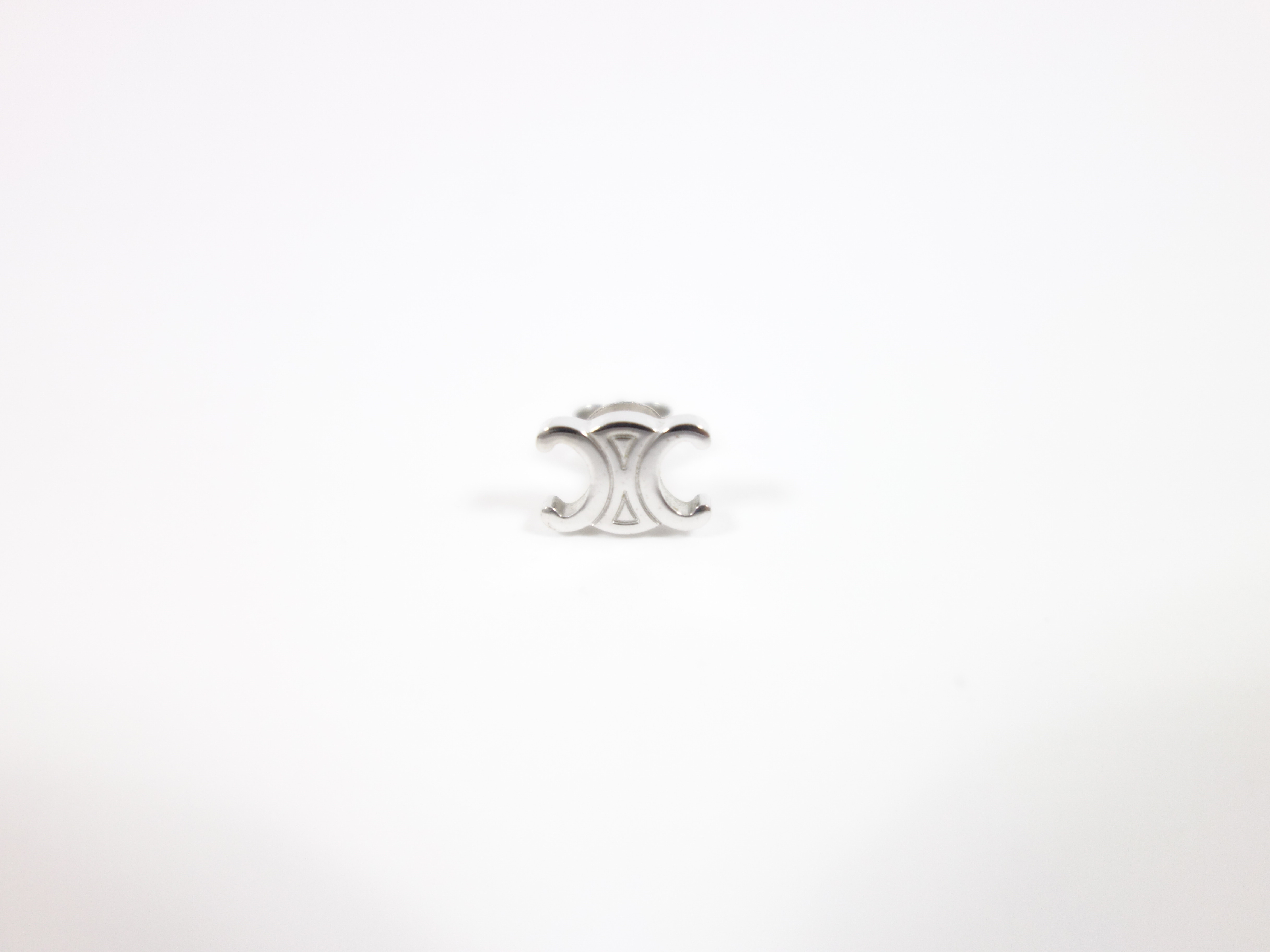 Triomphe Silver Earrings — view 3