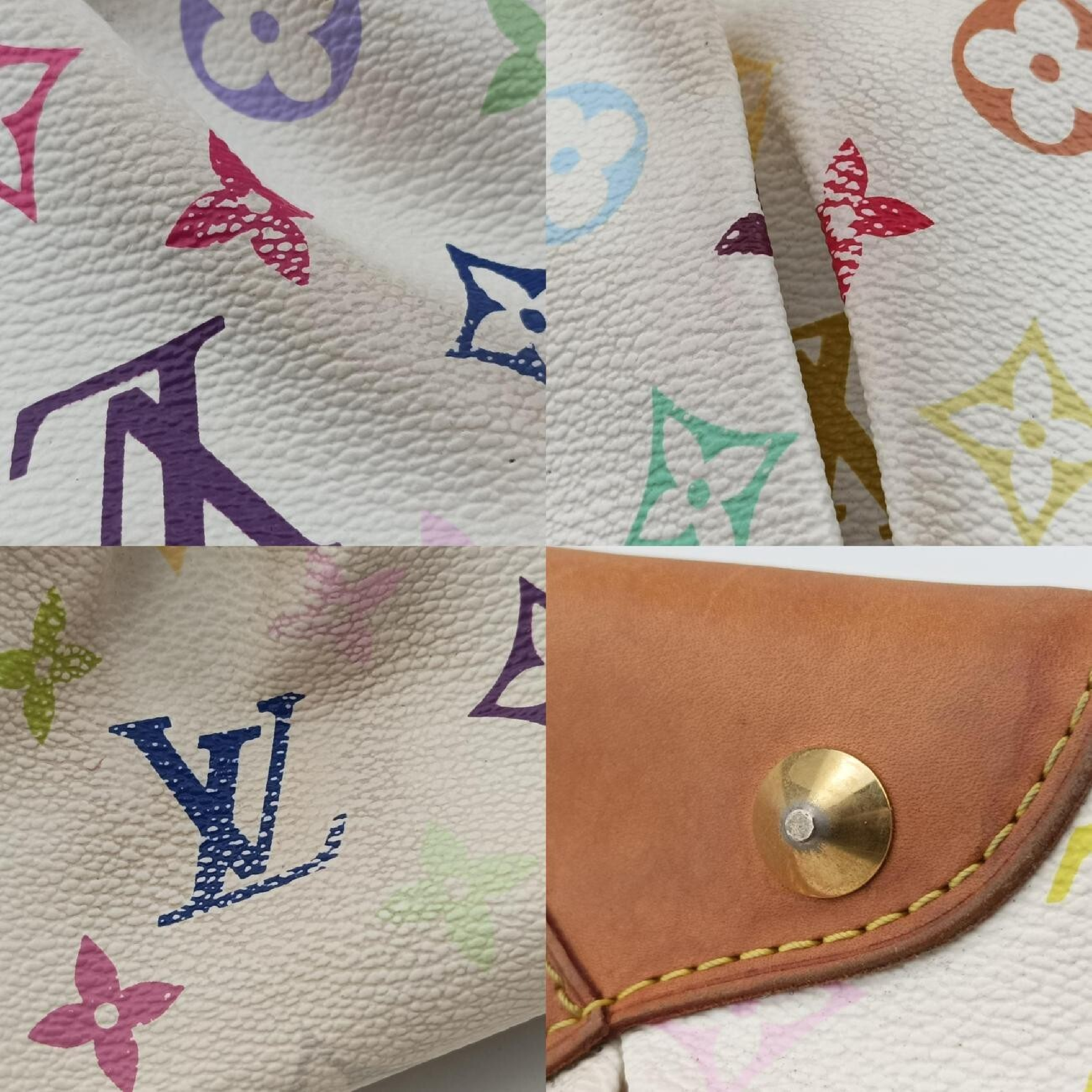 Judy MM Blanc Monogram Multicolor M40255 SR2039 Shoulder Bag — view 10
