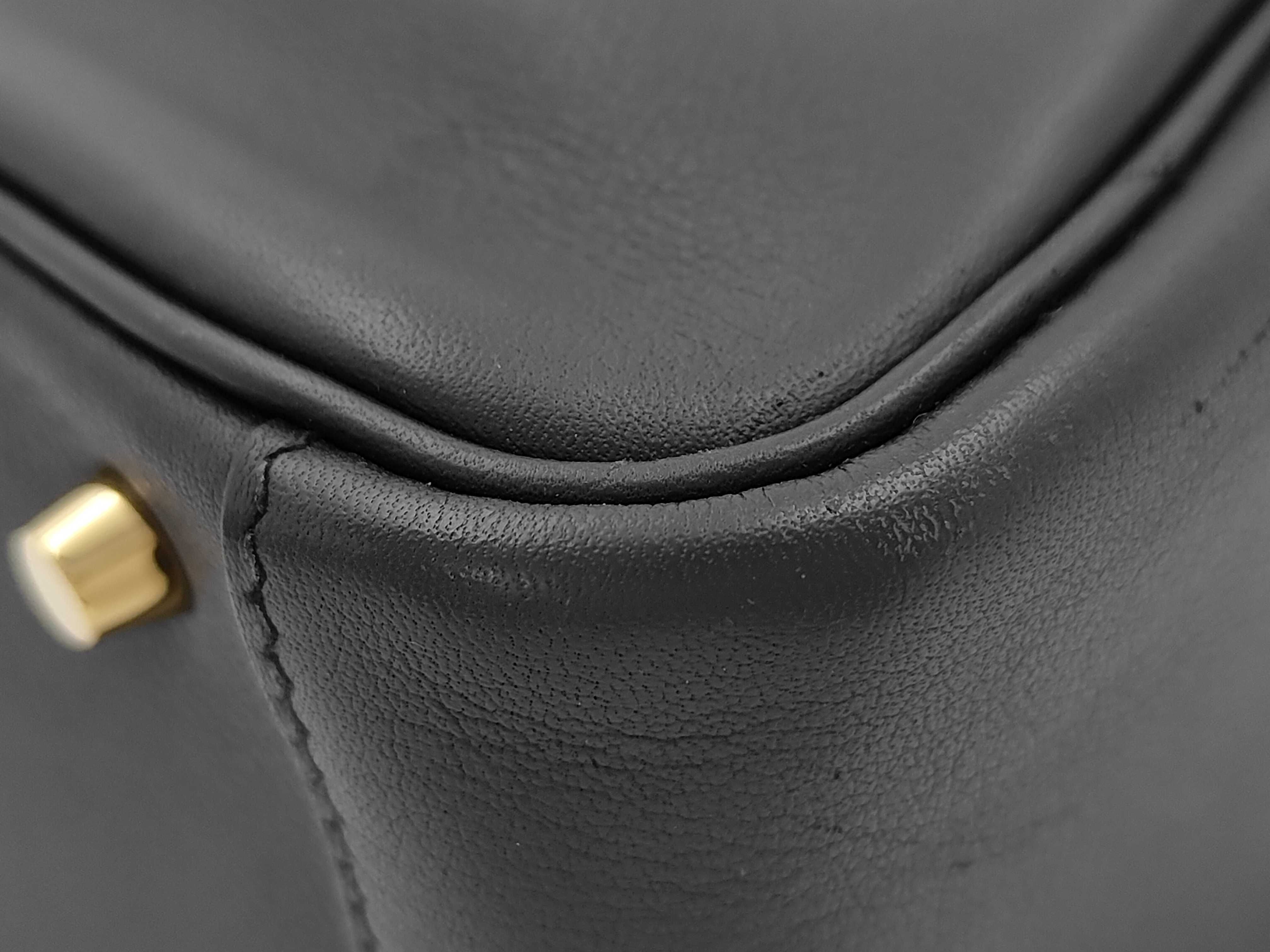 Lindy Mini 20, Veau Swift leather, Blue Nuit, D: 2019, Handbag — view 4
