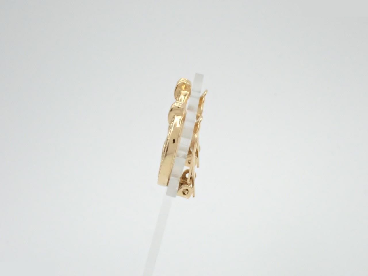 Gold earrings — view 3