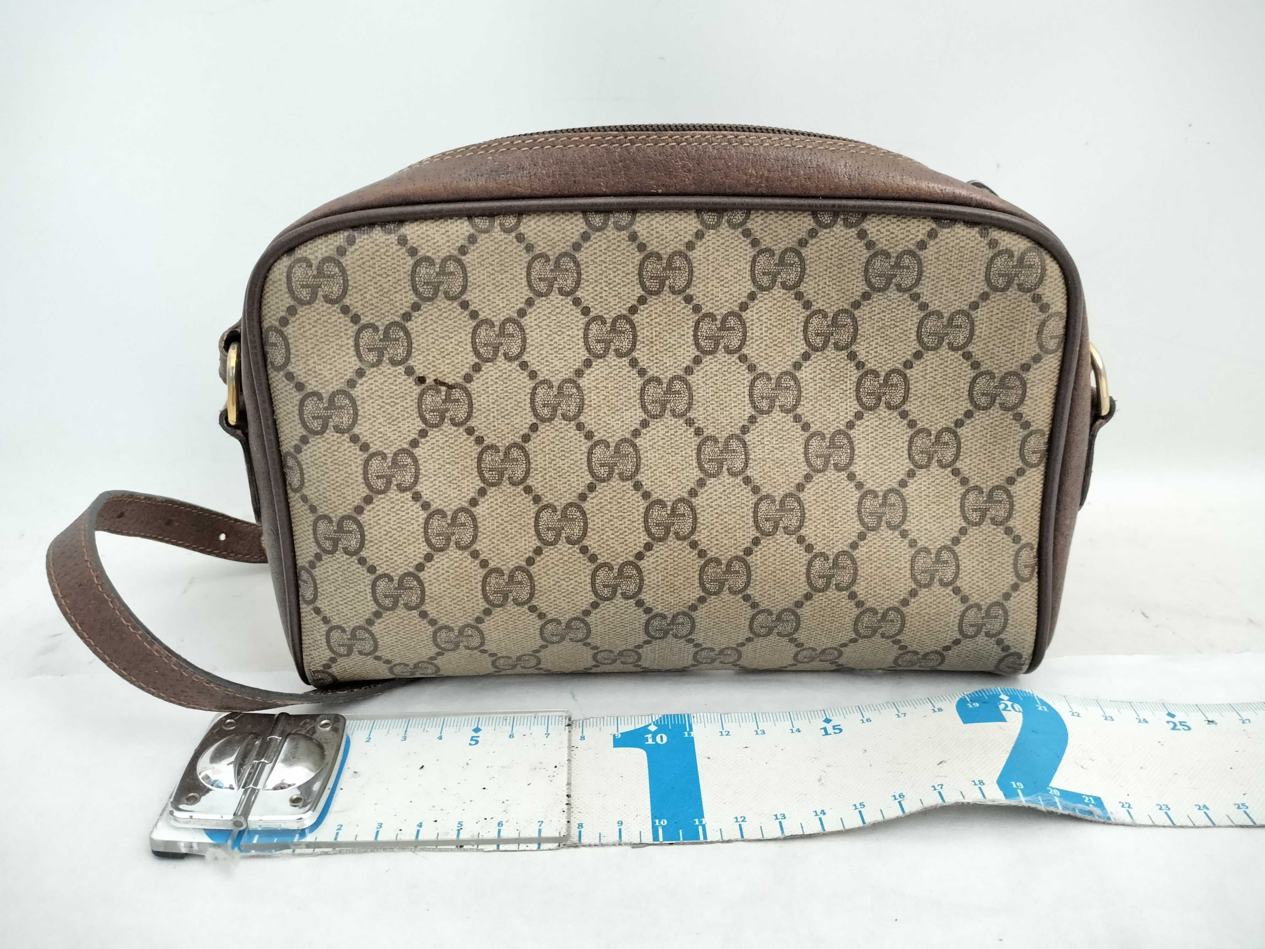 Webbing Gucci GG Supreme Sherry Shoulder Bag — view 2