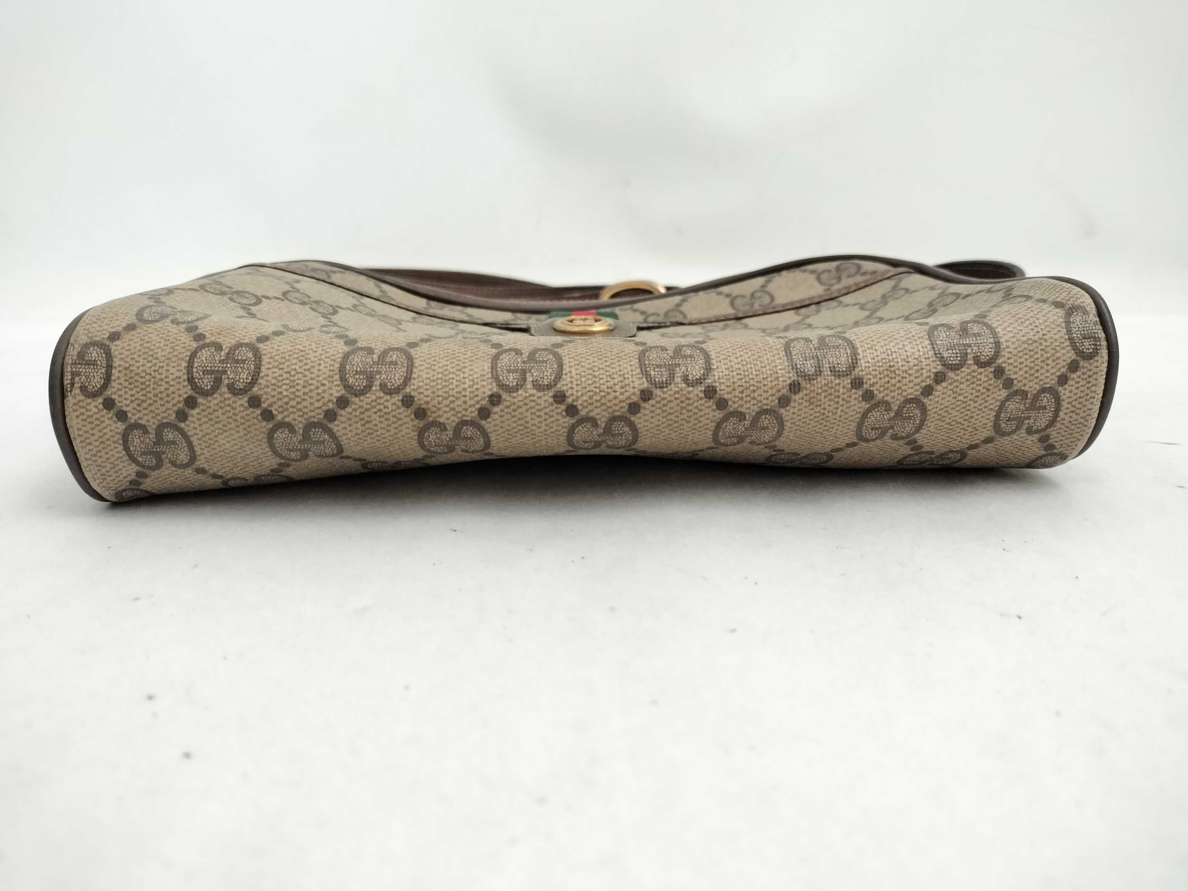 Webbing Gucci GG Supreme Sherry Shoulder Bag — view 8