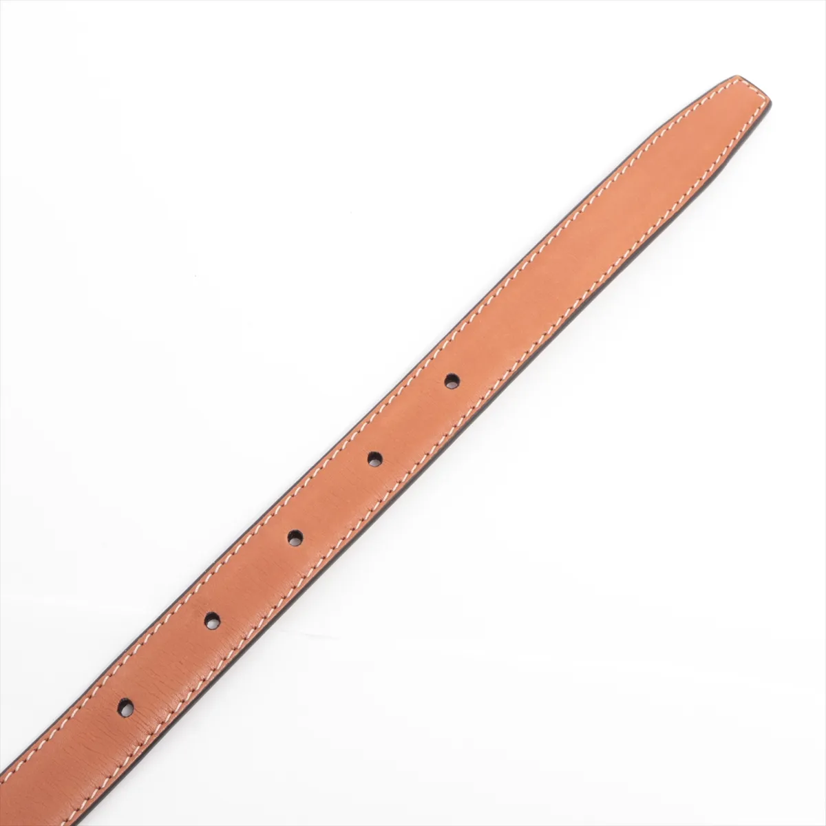 Triomphe Belt 75 Leather Brown Strong perfume — view 3