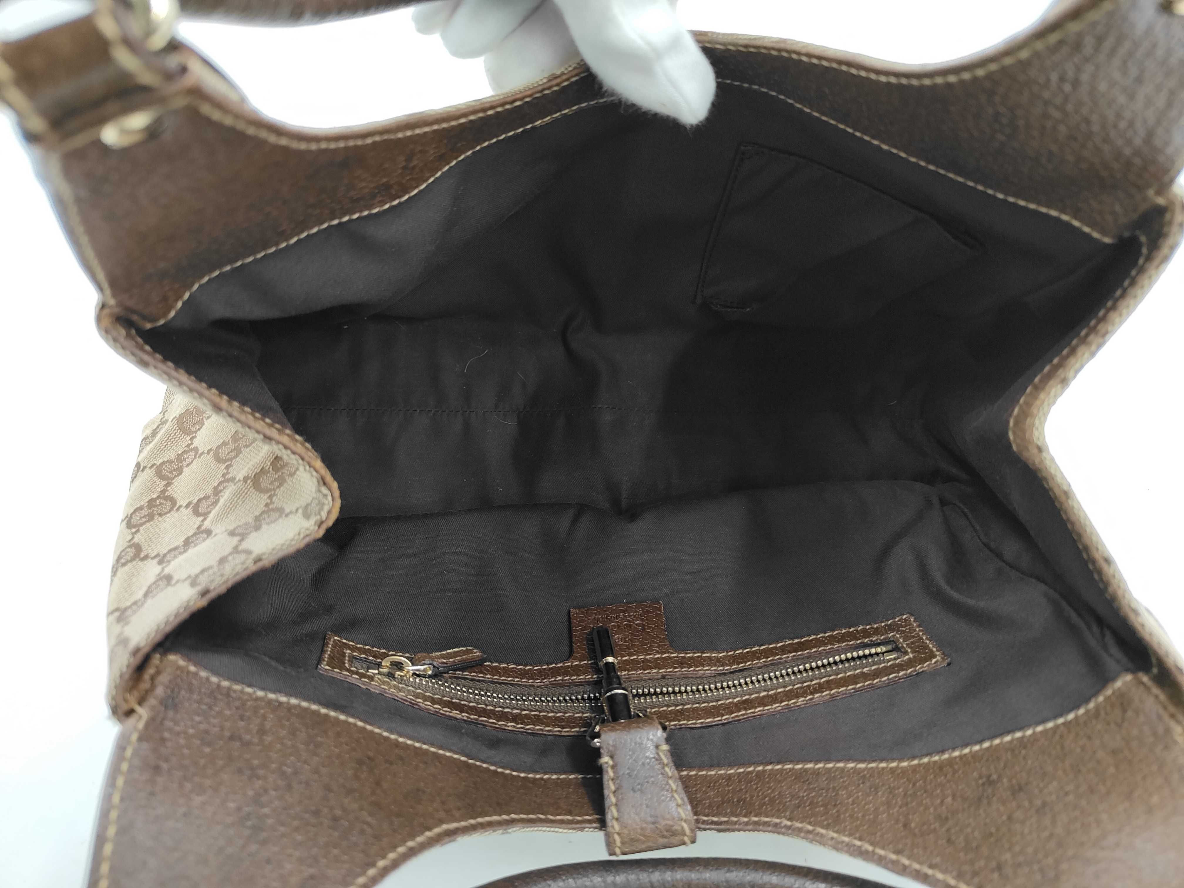 One-Shoulder Bag, Brown — view 9