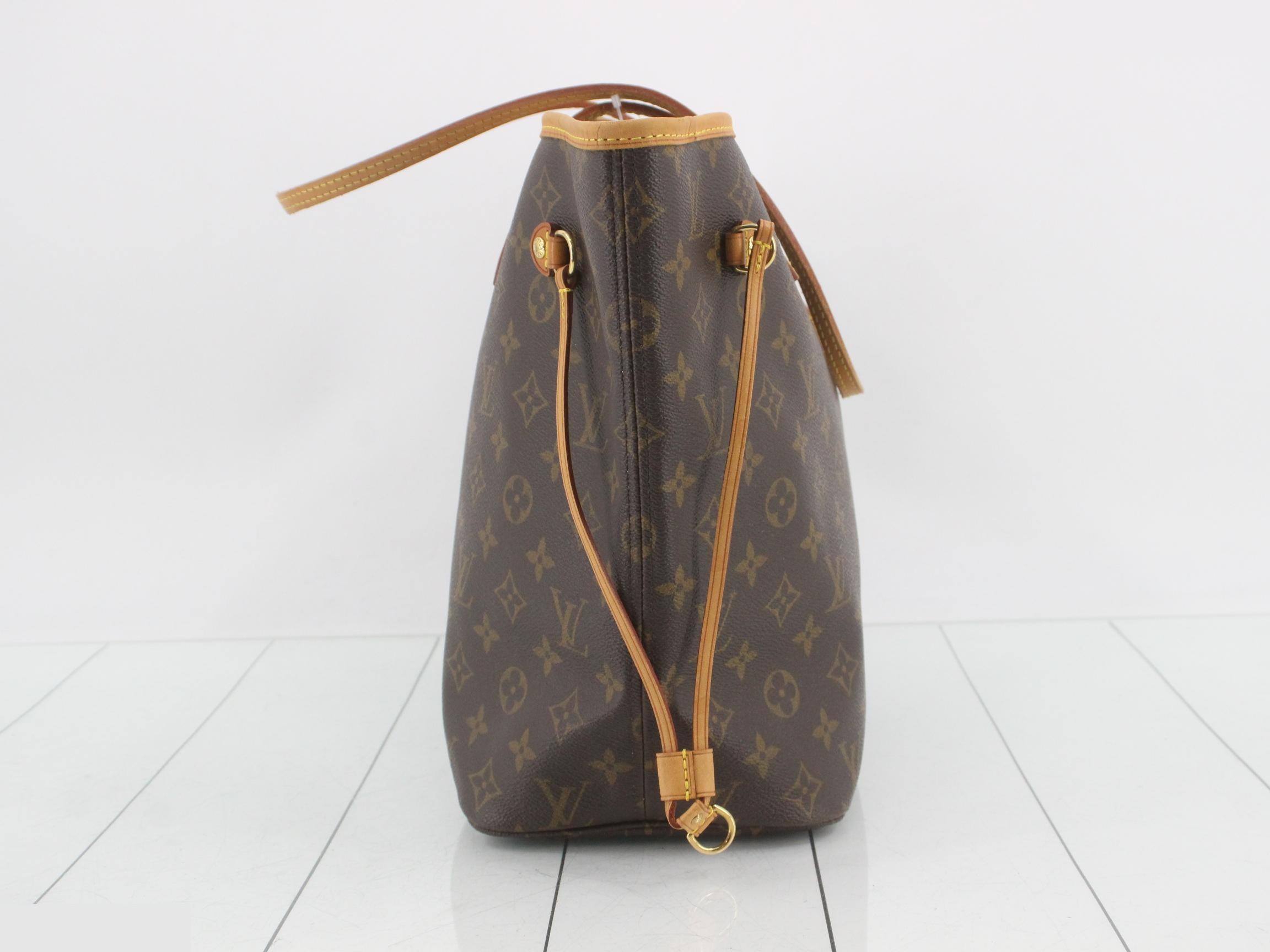 Monogram Neverfull MM Tote Bag — view 3