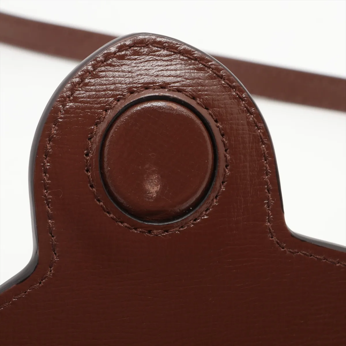 GG Supreme Horsebit PVC x Leather Shoulder Bag Beige x Brown 625615 — view 8