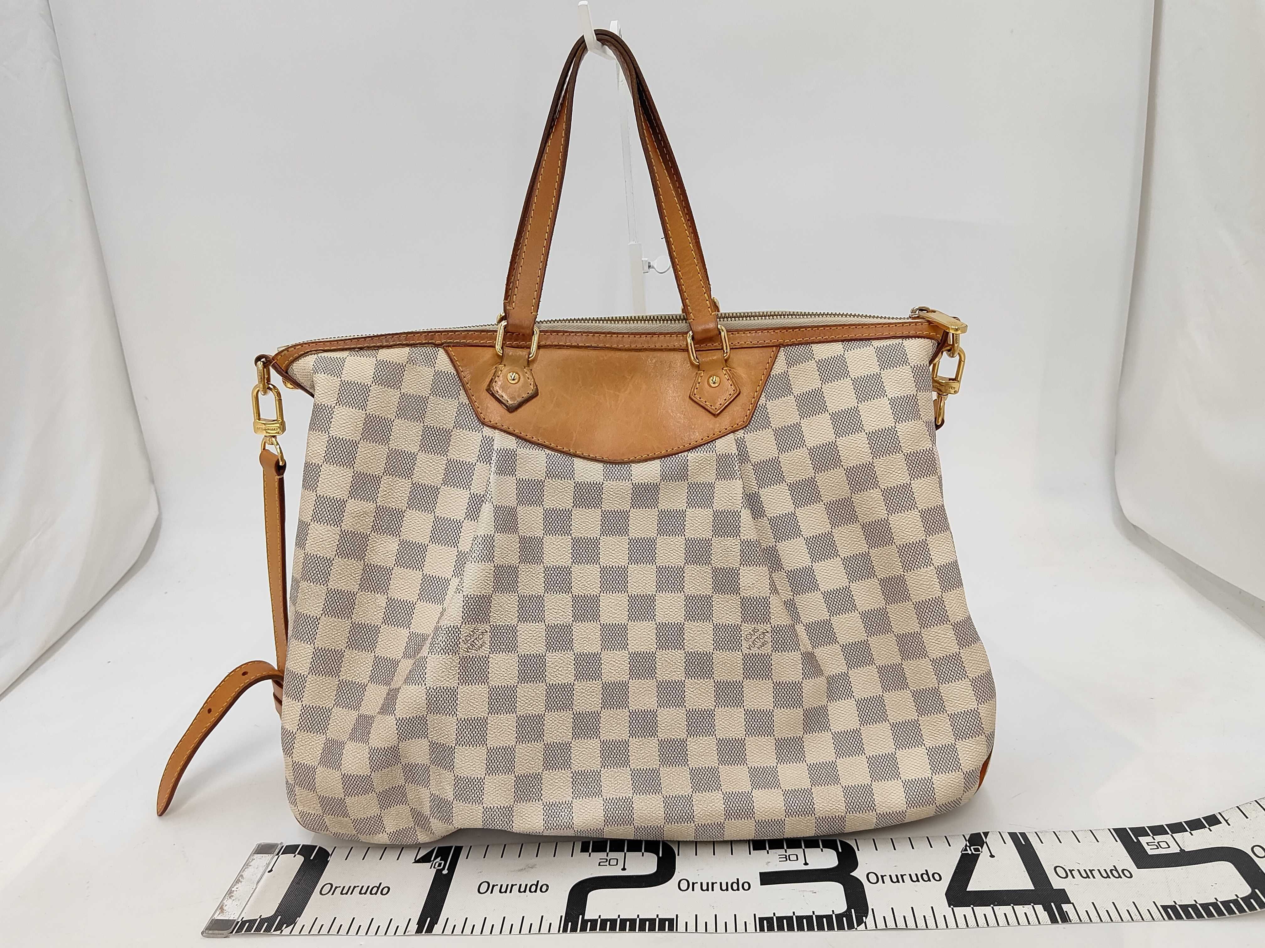 Damier Azur N41111 Siracusa GM Handbag — view 2