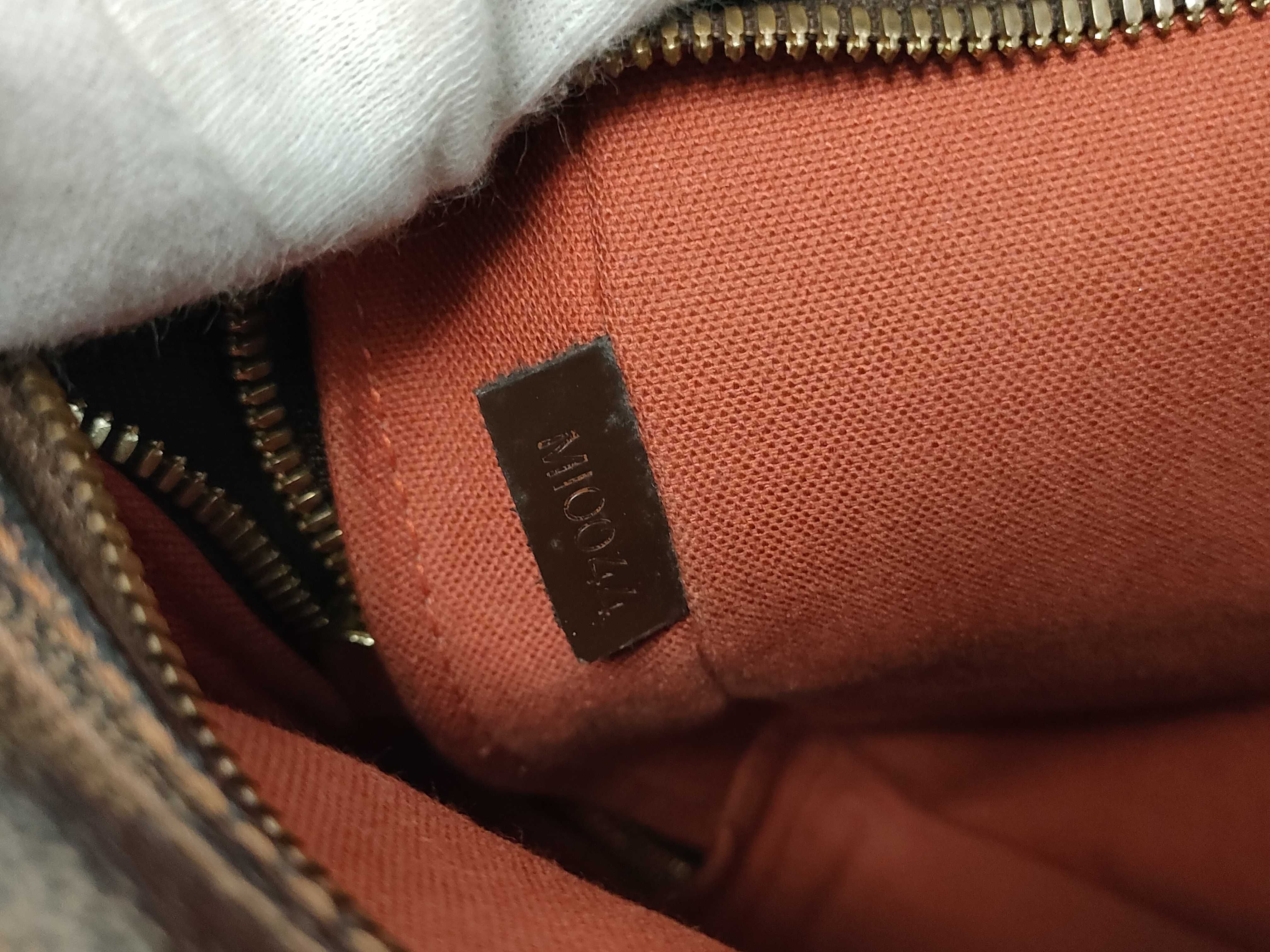 Damier Olaf PM N41442 MI0044 Brown Shoulder Bag — view 11