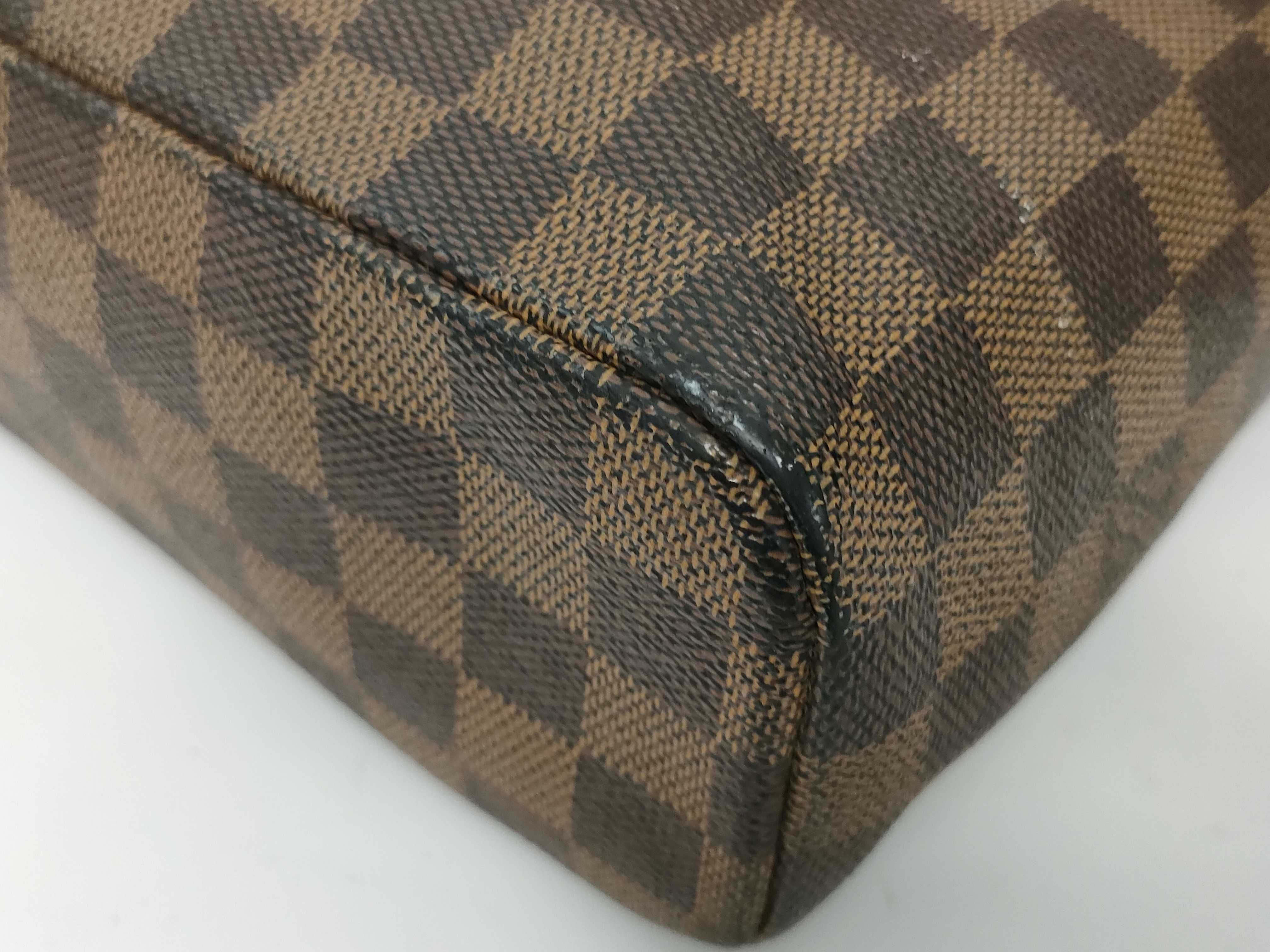 Damier Olaf PM N41442 MI0044 Brown Shoulder Bag — view 5