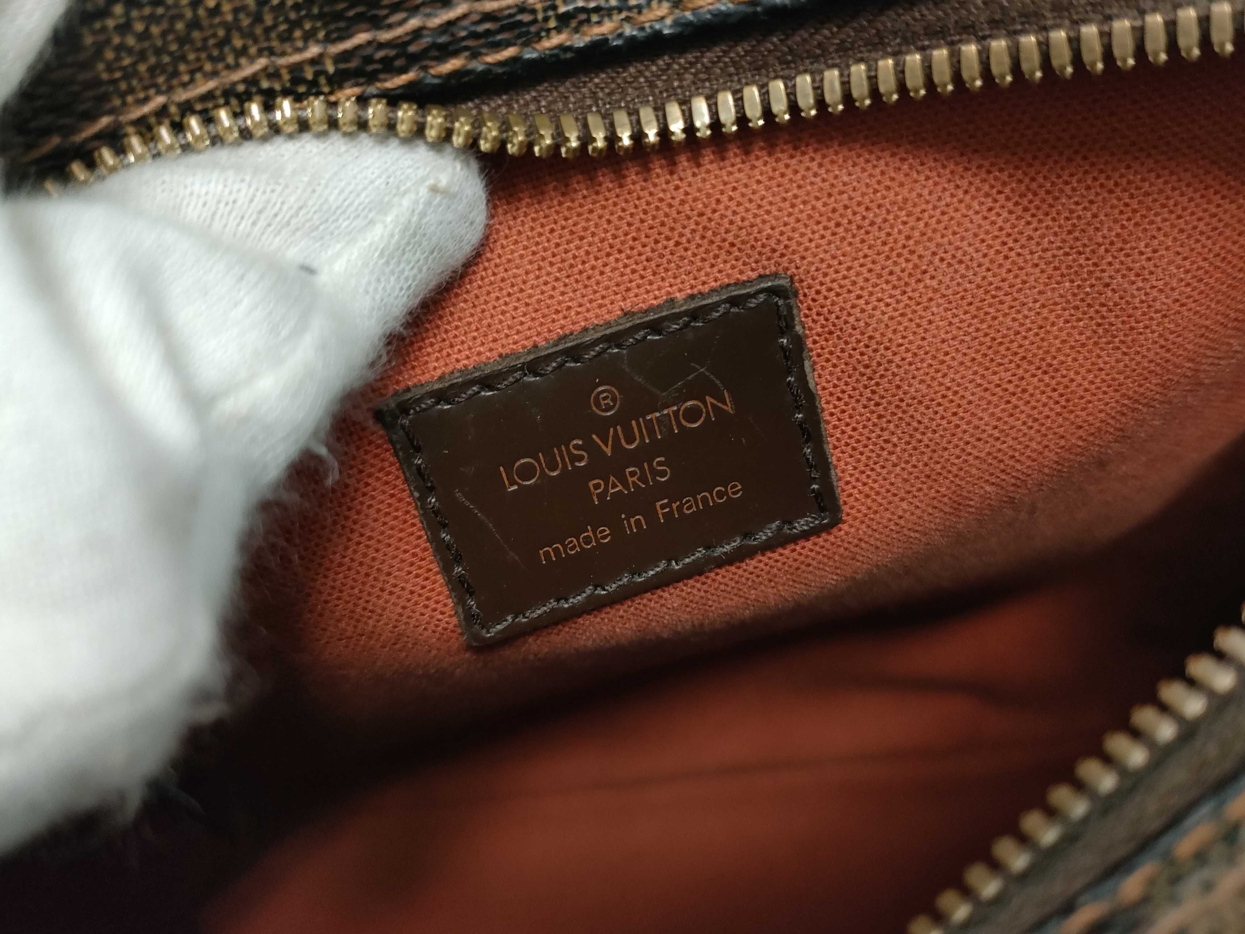 Damier Olaf PM N41442 MI0044 Brown Shoulder Bag — view 10