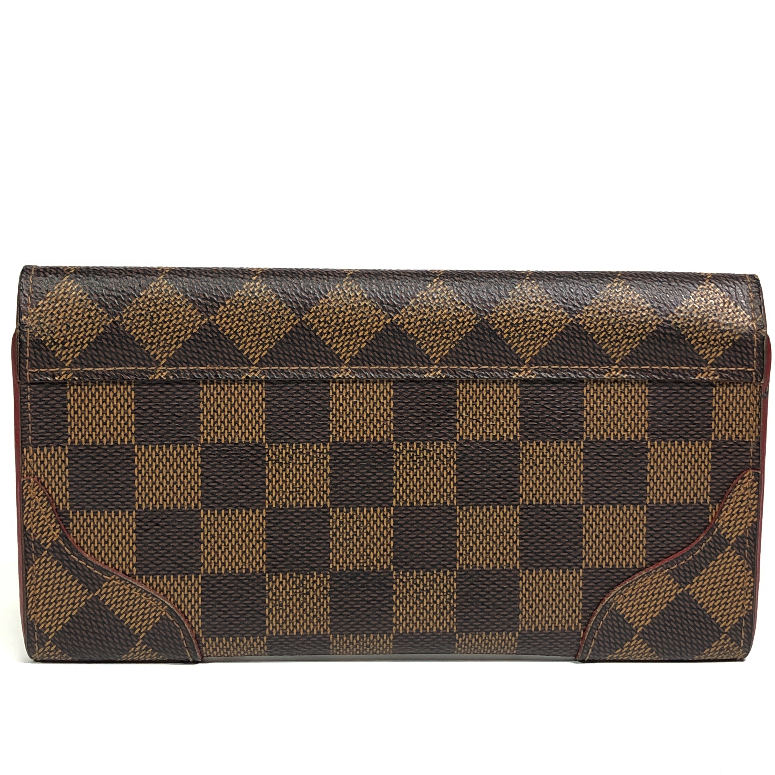 Damier Portefeuille Caïssa Long Wallet N61221 Ebene with Coin Pocket CA4116 Wallet Made in Spain — view 2
