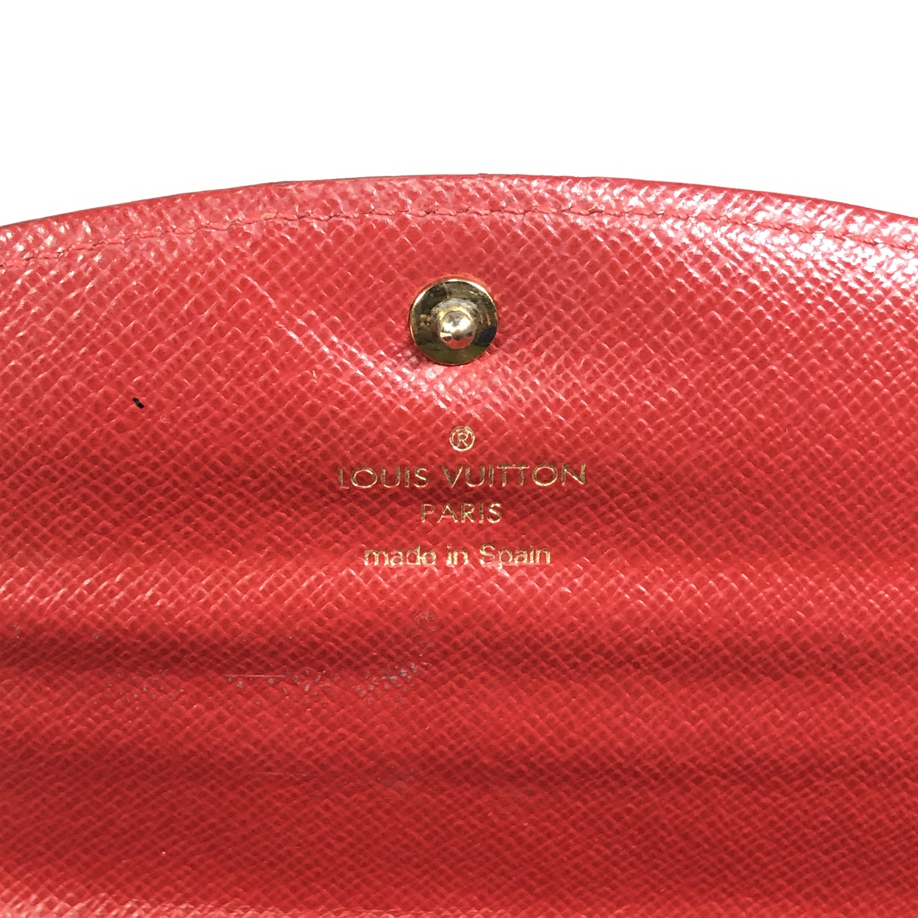 Damier Portefeuille Caïssa Long Wallet N61221 Ebene with Coin Pocket CA4116 Wallet Made in Spain — view 15