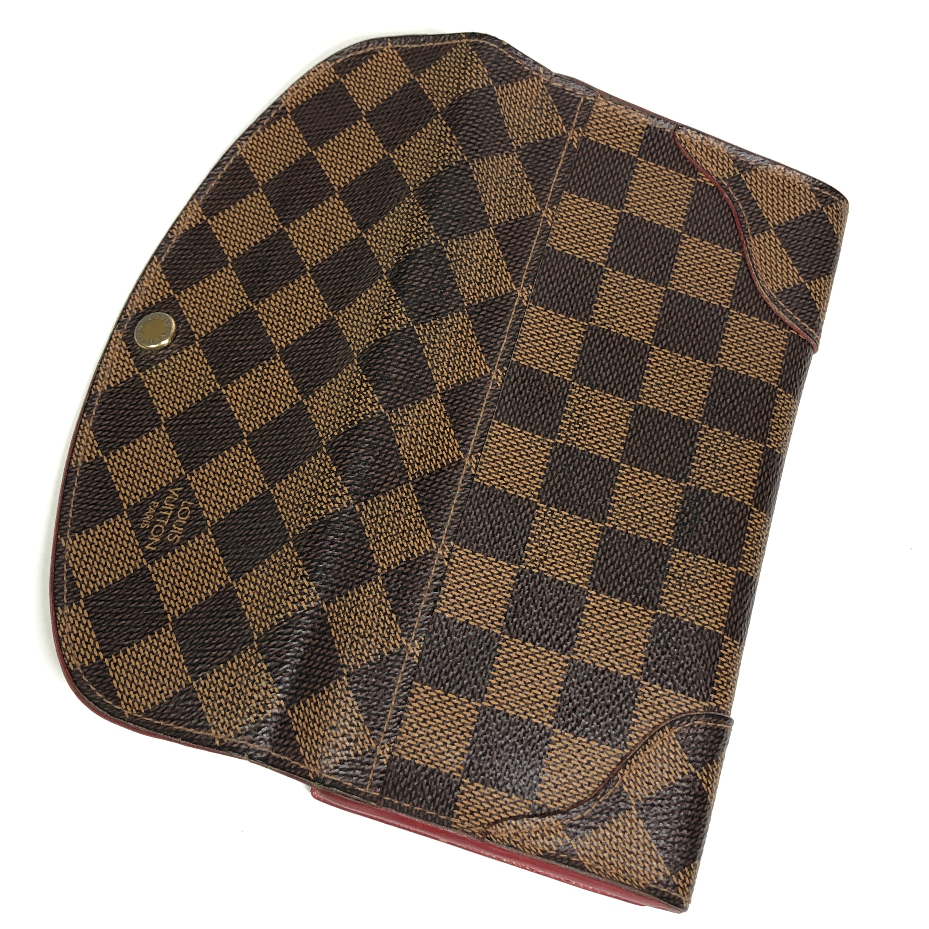 Damier Portefeuille Caïssa Long Wallet N61221 Ebene with Coin Pocket CA4116 Wallet Made in Spain — view 9