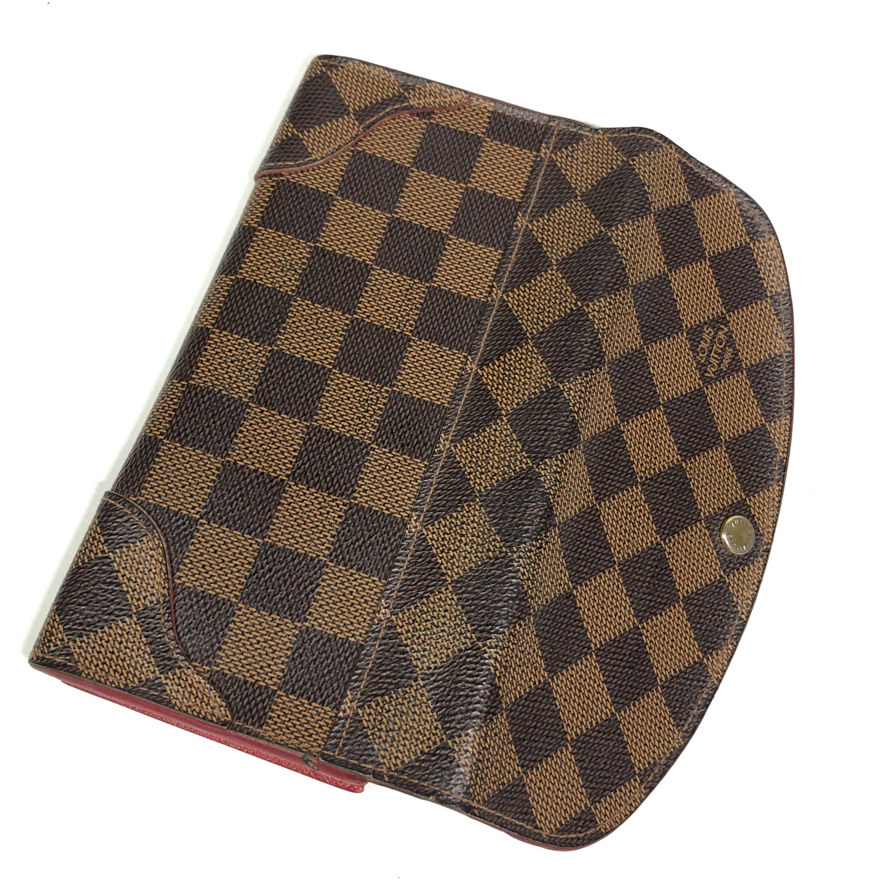 Damier Portefeuille Caïssa Long Wallet N61221 Ebene with Coin Pocket CA4116 Wallet Made in Spain — view 10