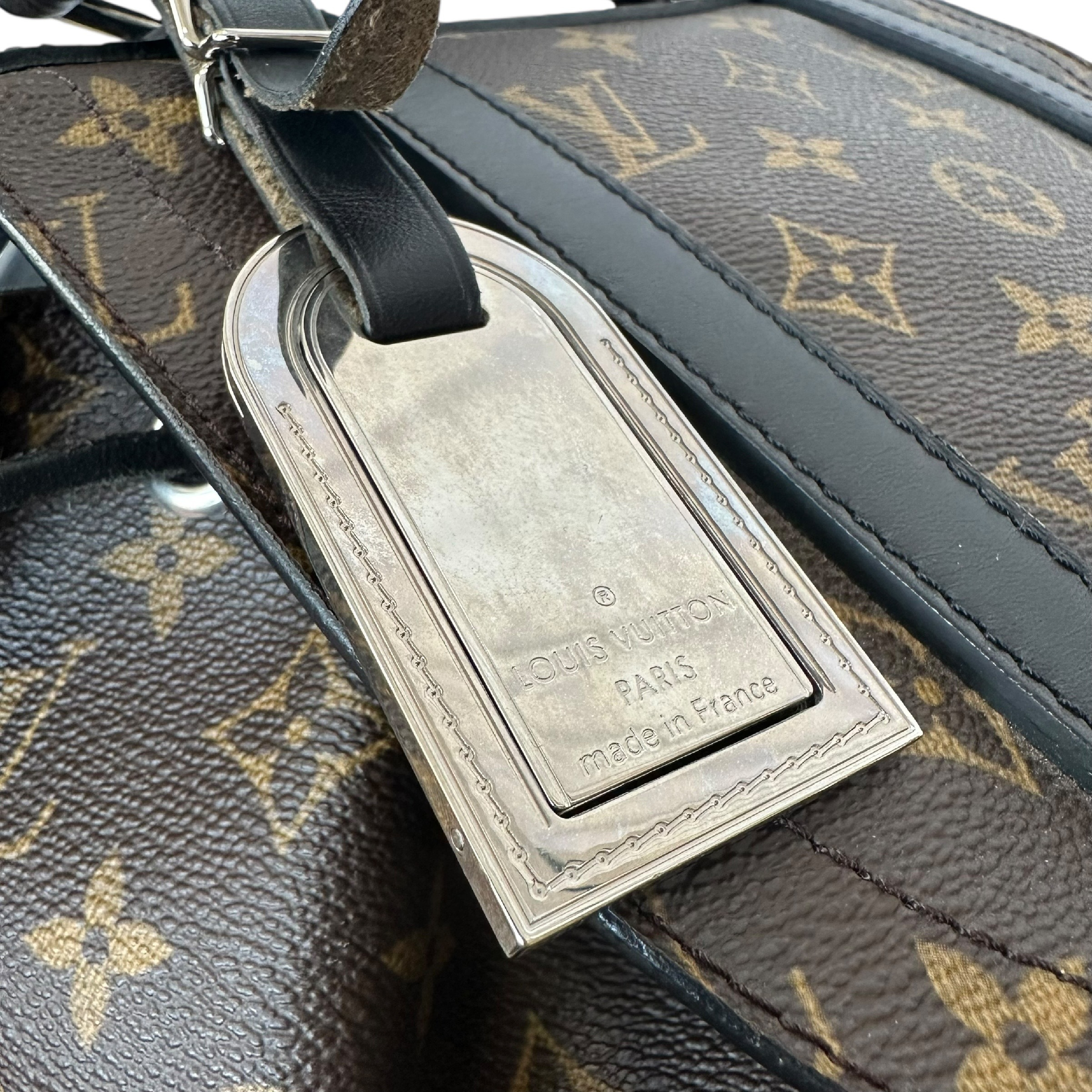 Christopher GM Leather Backpack, VIP Limited Edition, Monogram Macassar, M92295 — view 10