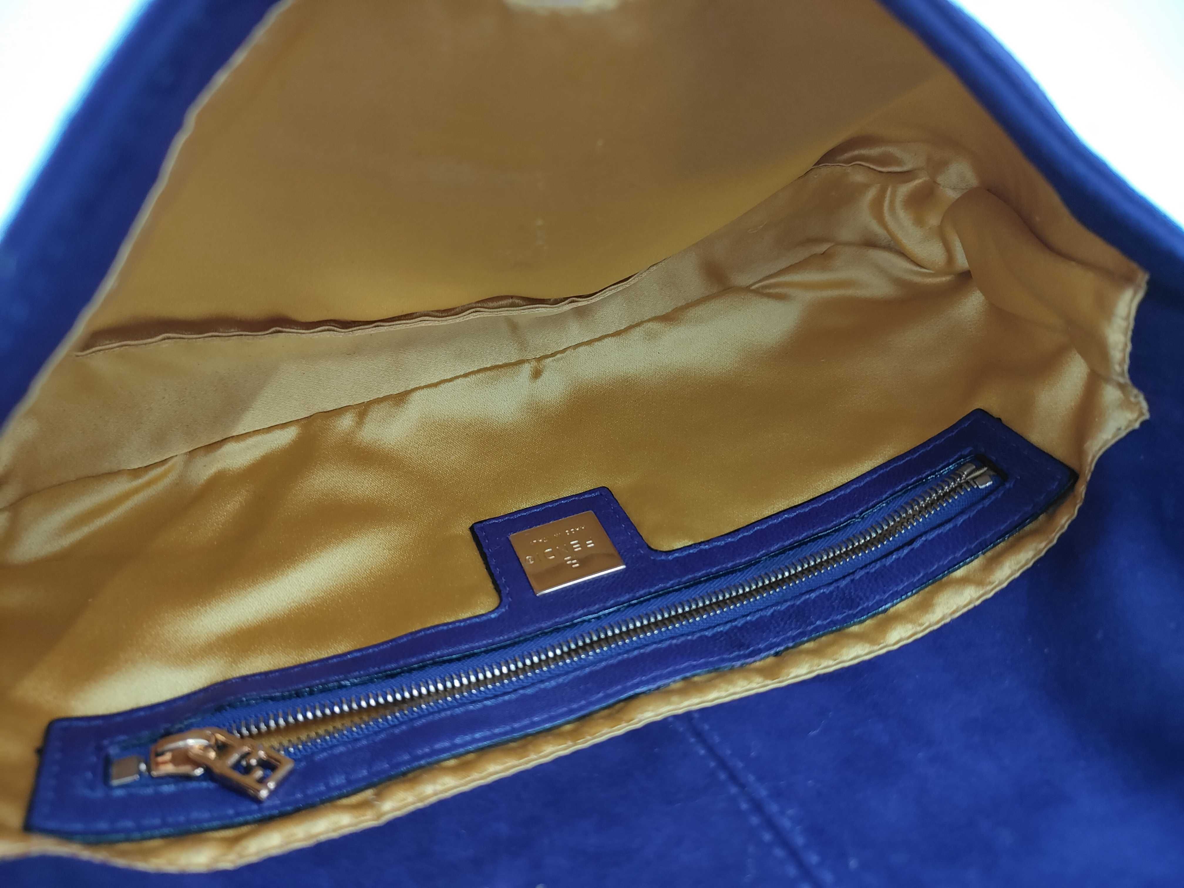 Baguette Suede Handbag — view 9