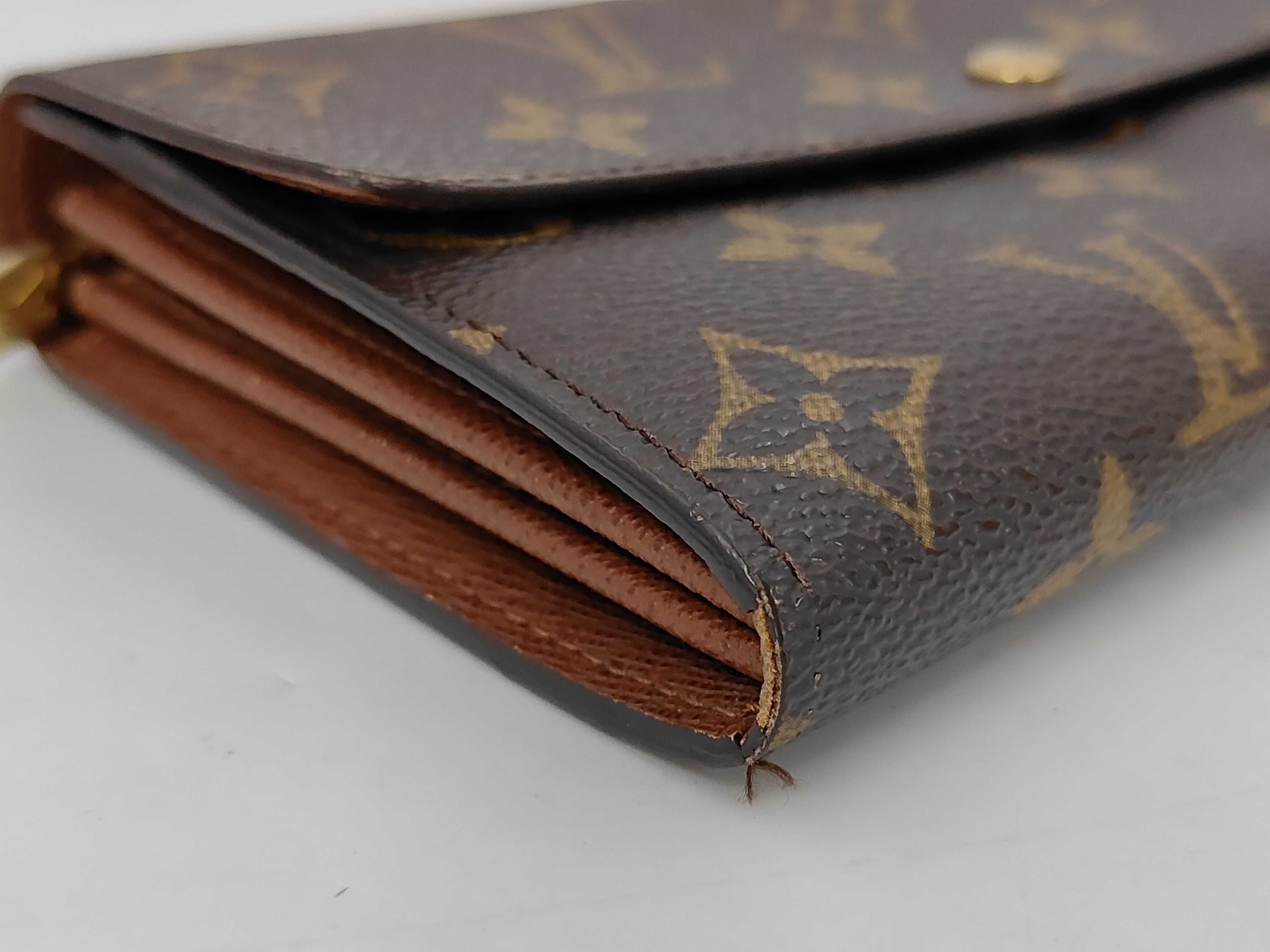 Monogram Louis Vuitton Monogram Portefeuille Sarah MB0095 Wallet — view 3