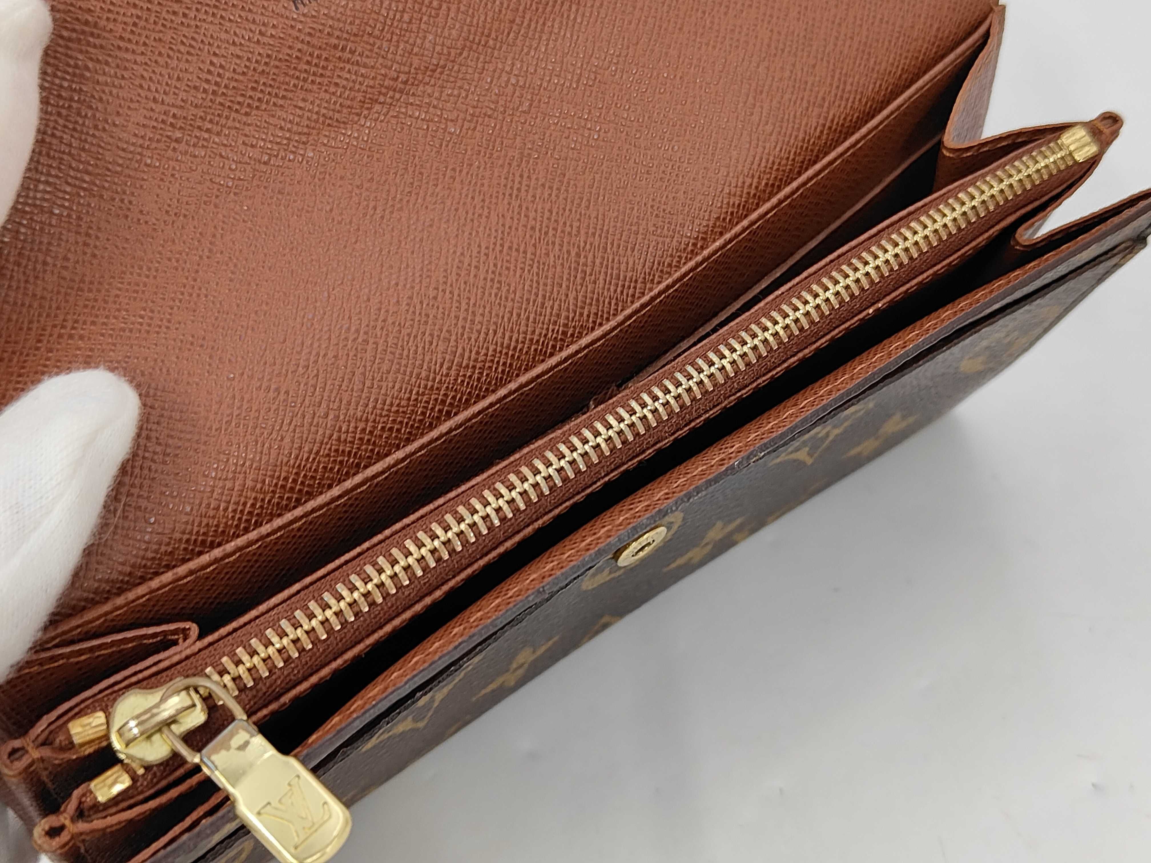 Monogram Louis Vuitton Monogram Portefeuille Sarah MB0095 Wallet — view 4