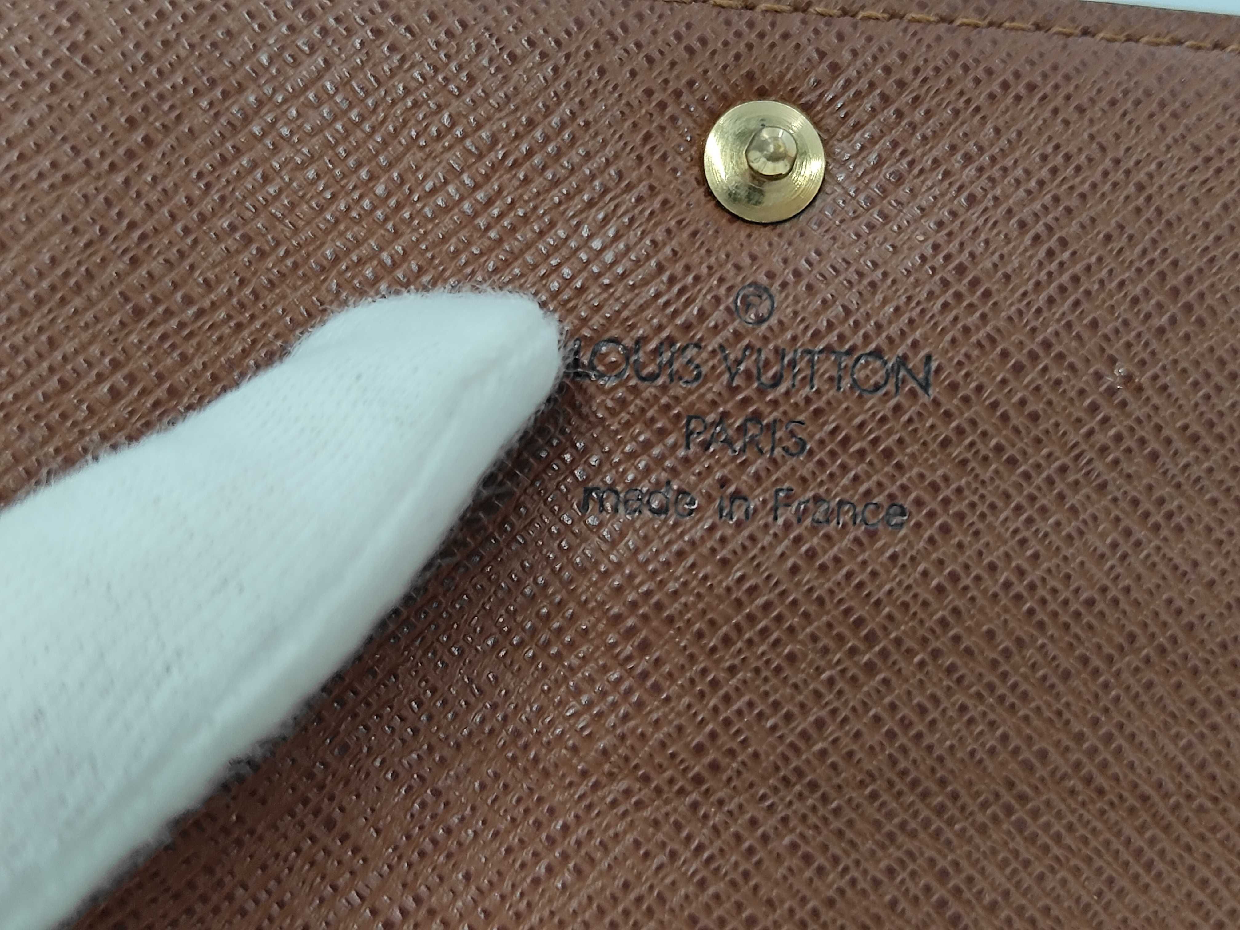 Monogram Louis Vuitton Monogram Portefeuille Sarah MB0095 Wallet — view 6