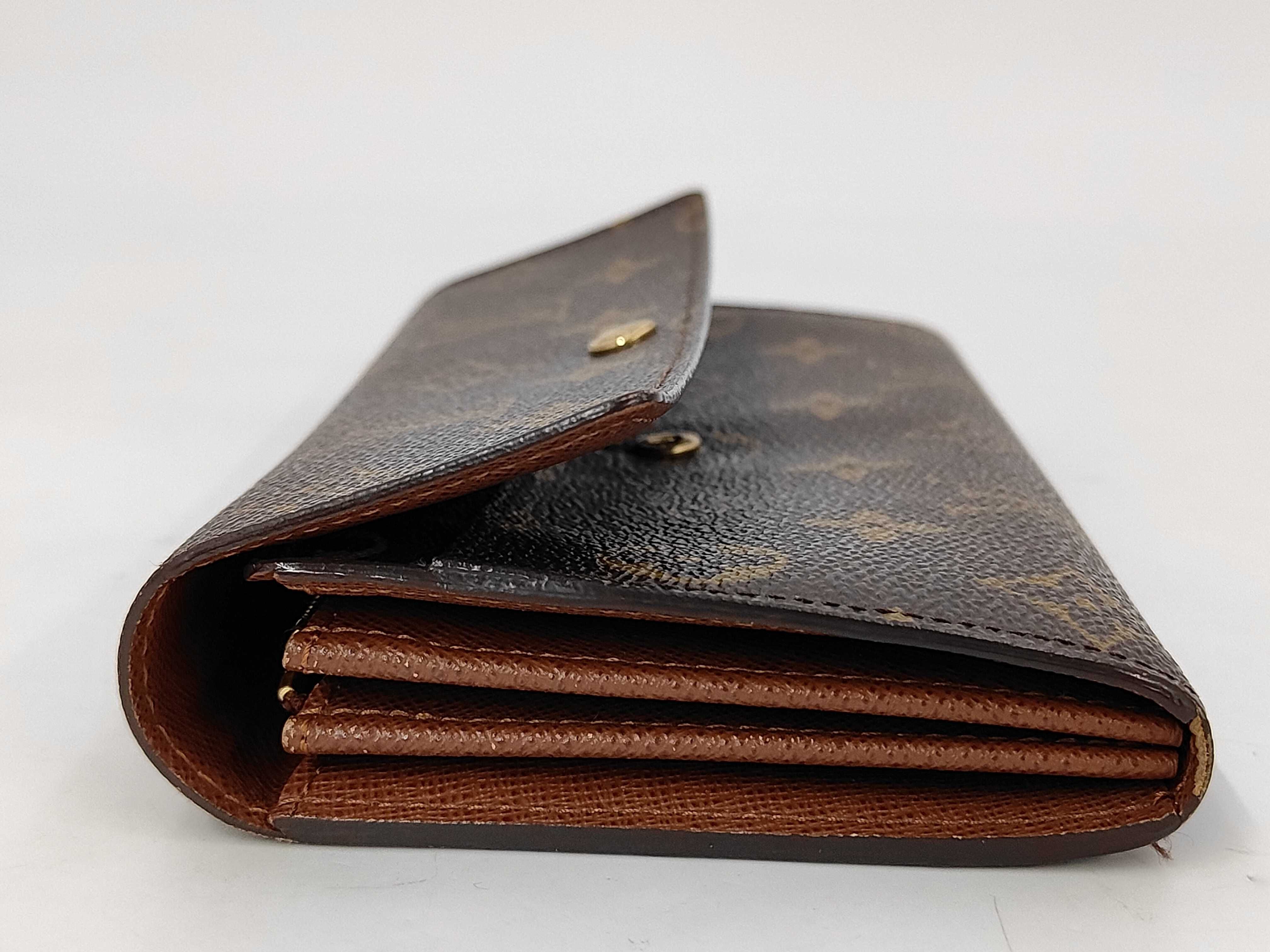 Monogram Louis Vuitton Monogram Portefeuille Sarah MB0095 Wallet — view 8
