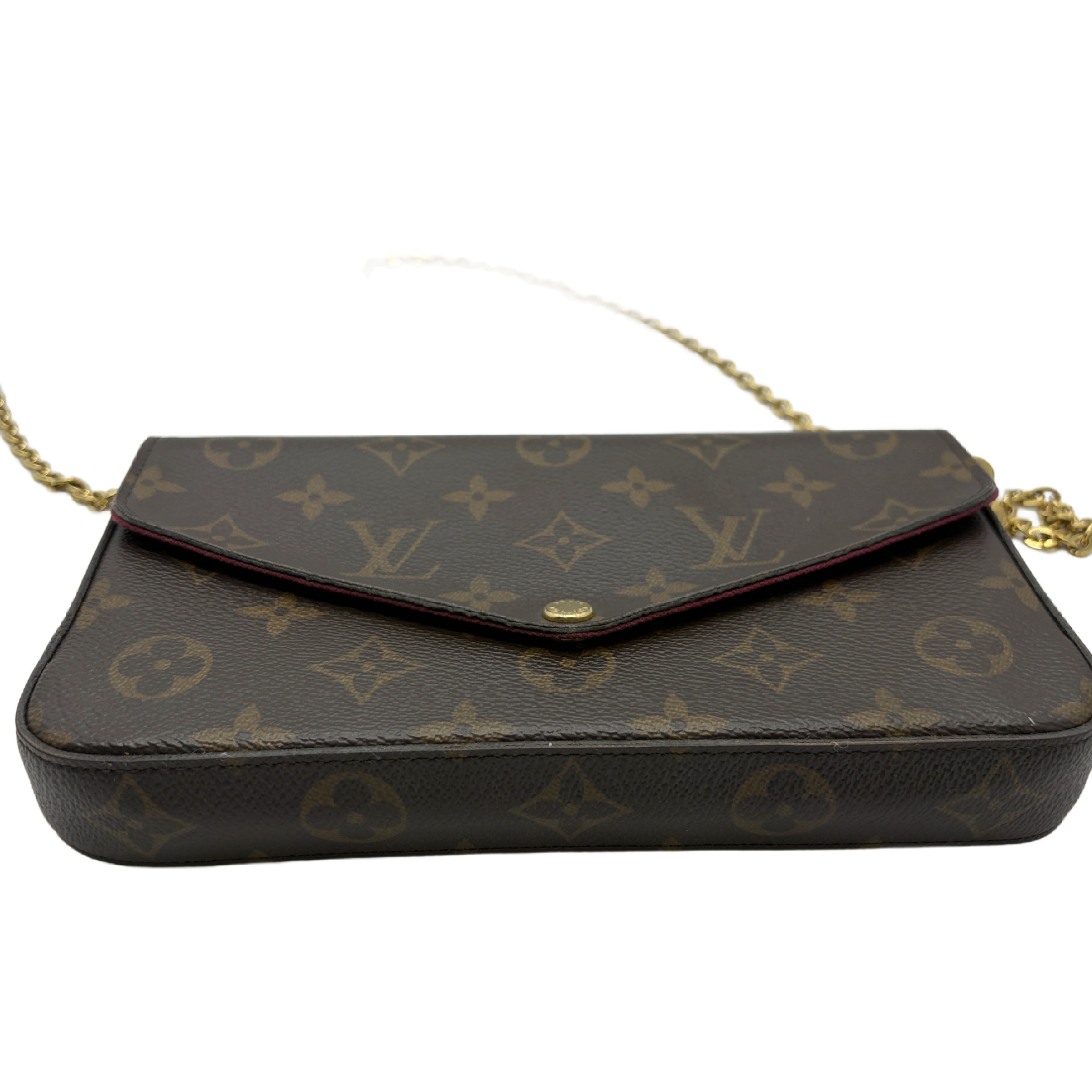 Pochette Felicie Monogram Chain Shoulder Bag — view 5
