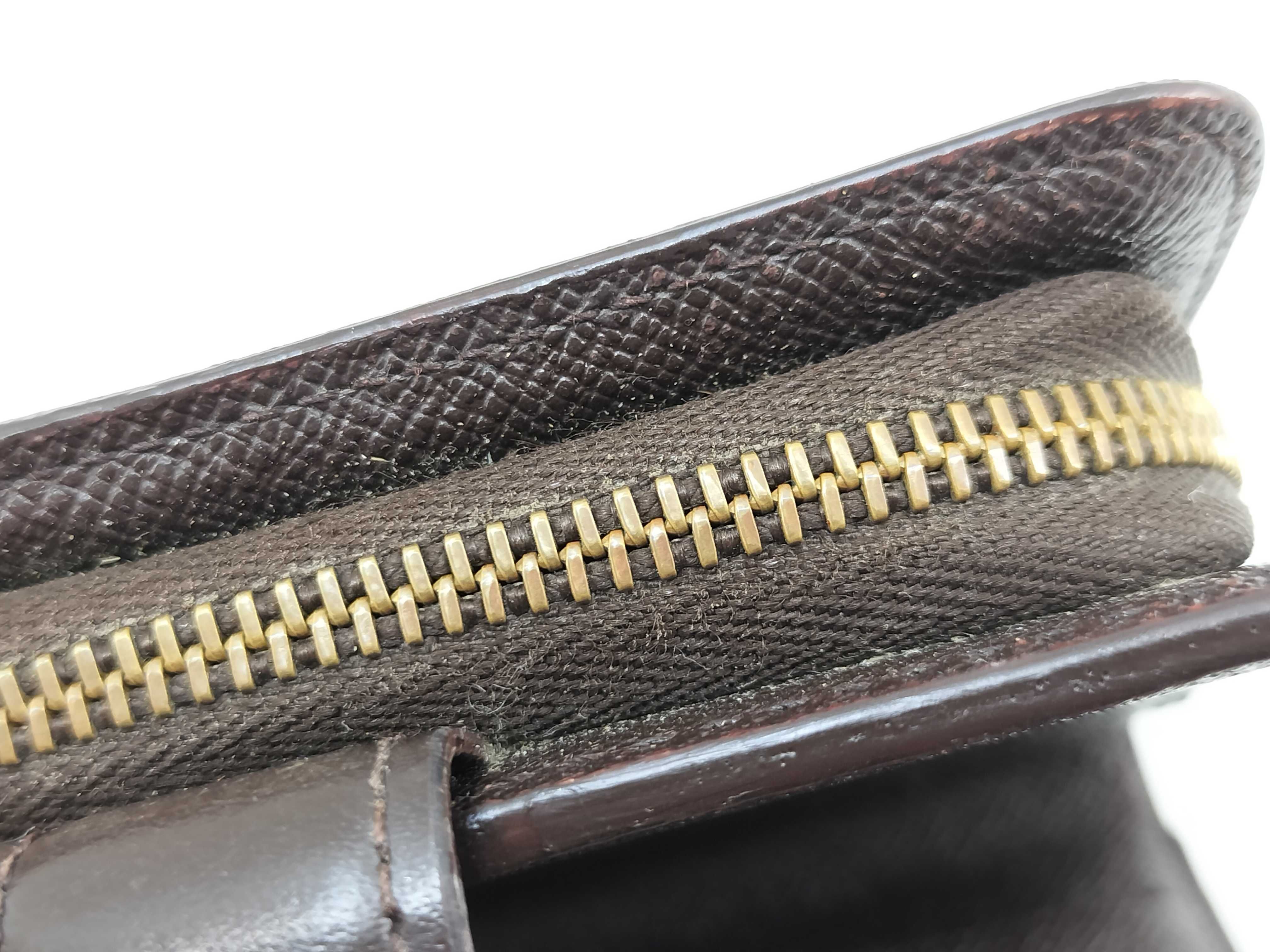 Damier Compact Zip Wallet — view 11