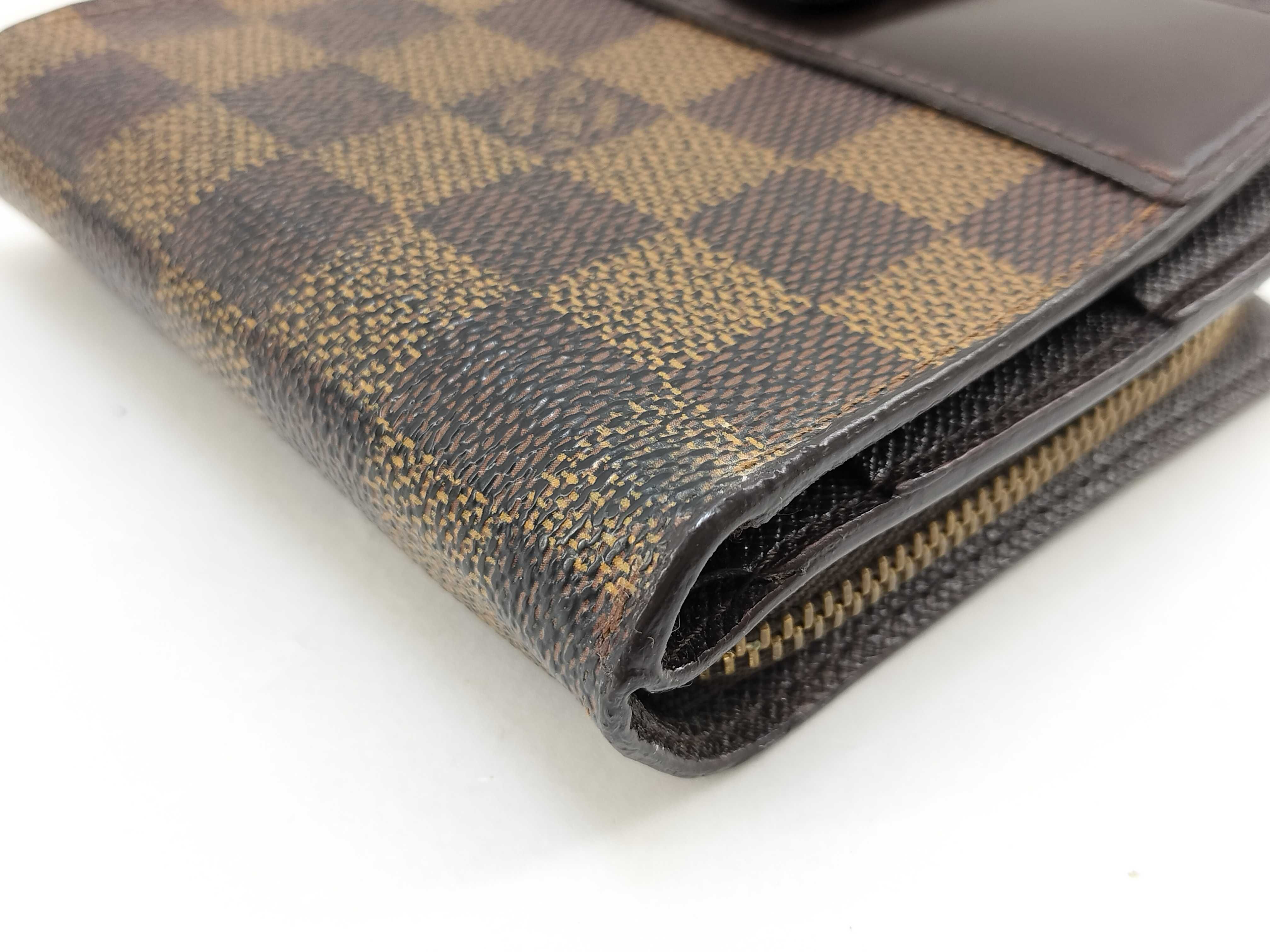Damier Compact Zip Wallet — view 4