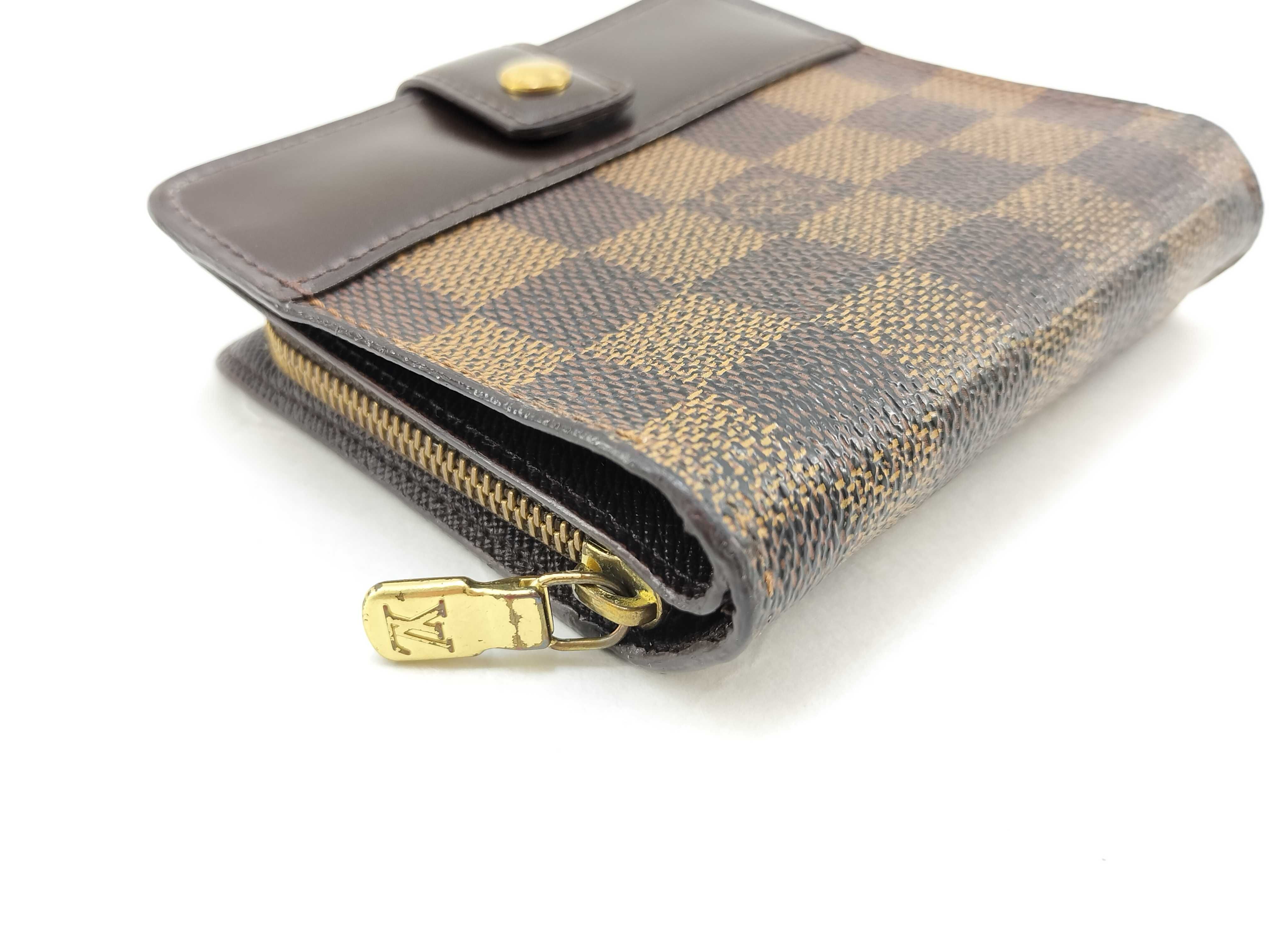 Damier Compact Zip Wallet — view 5