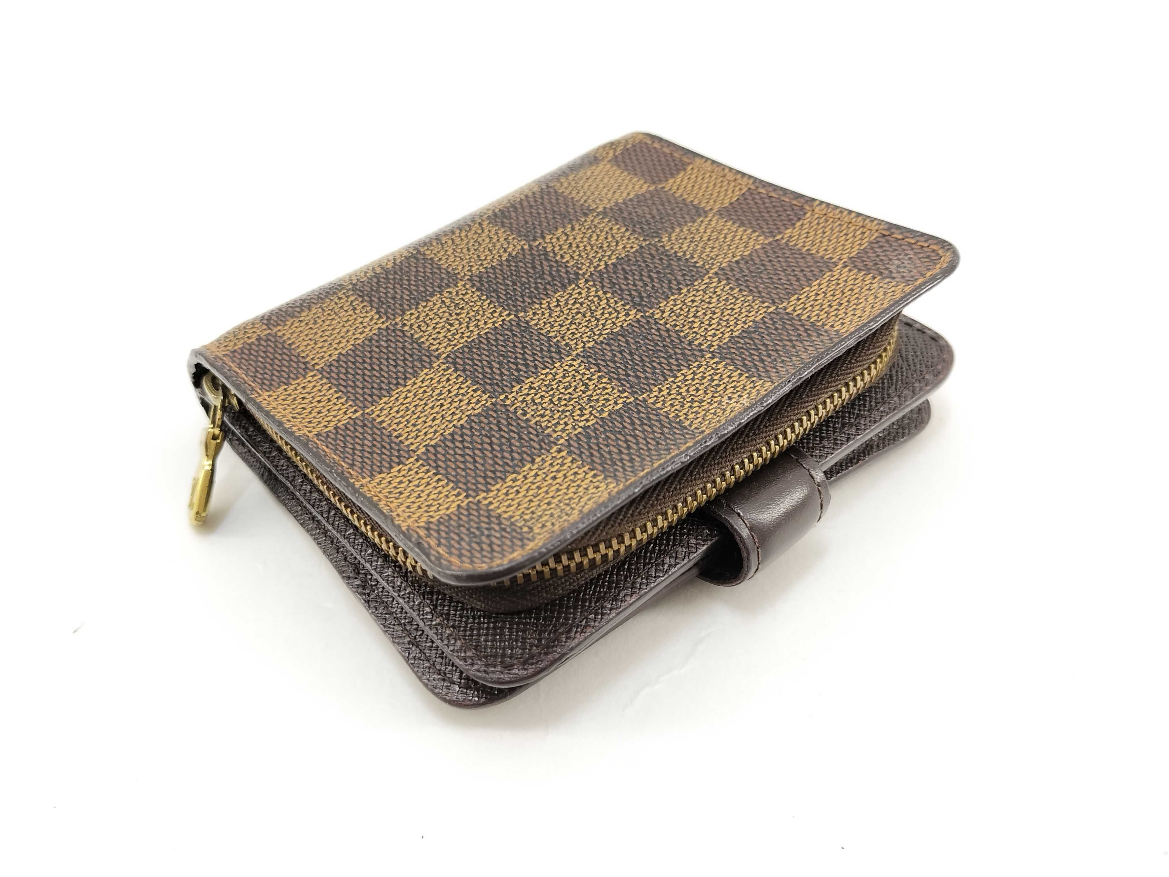 Damier Compact Zip Wallet — view 6