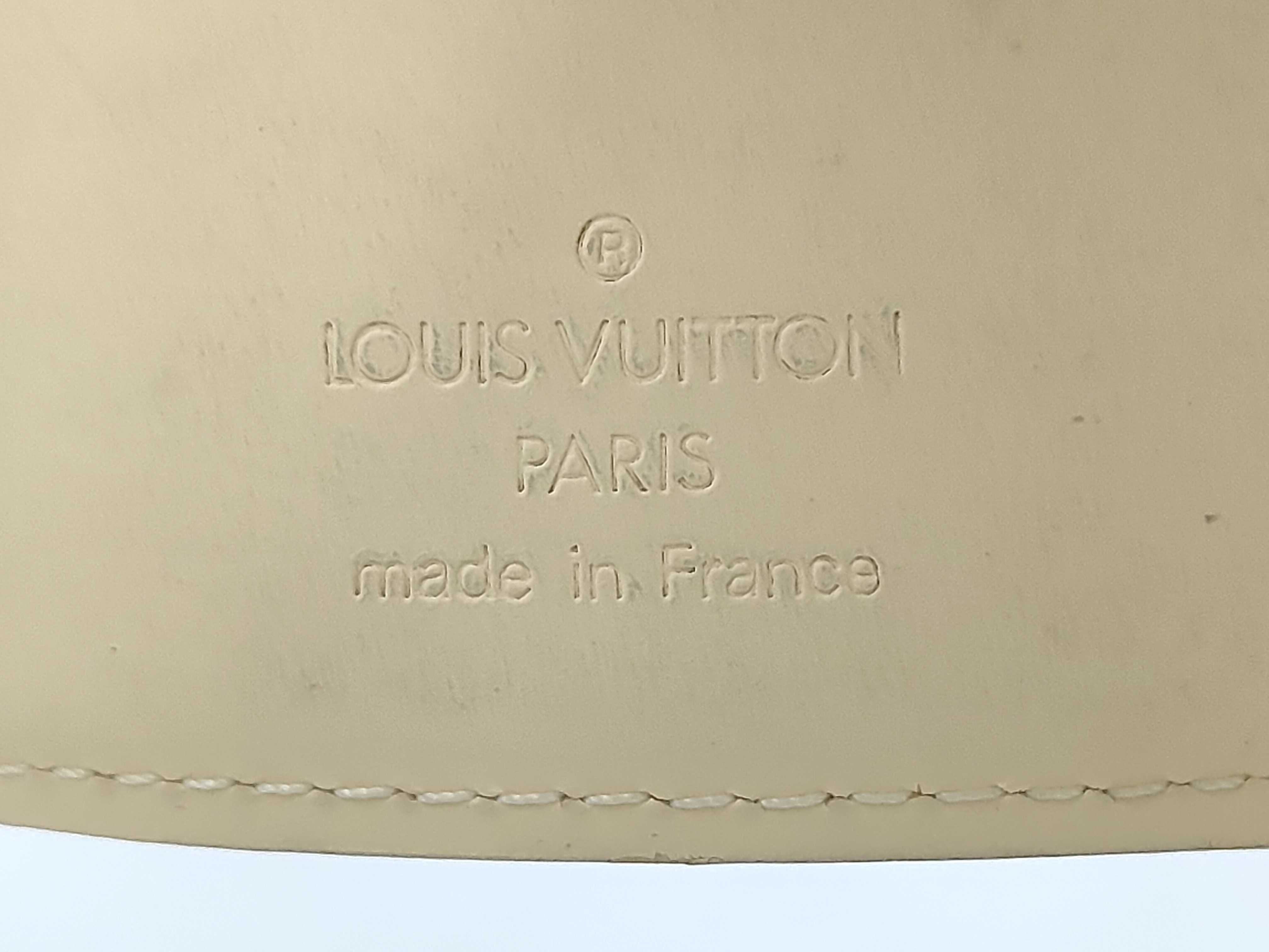 Epi Louis Vuitton Epi Portemonnaie Elastic Vanilla MI0011 Wallet — view 5
