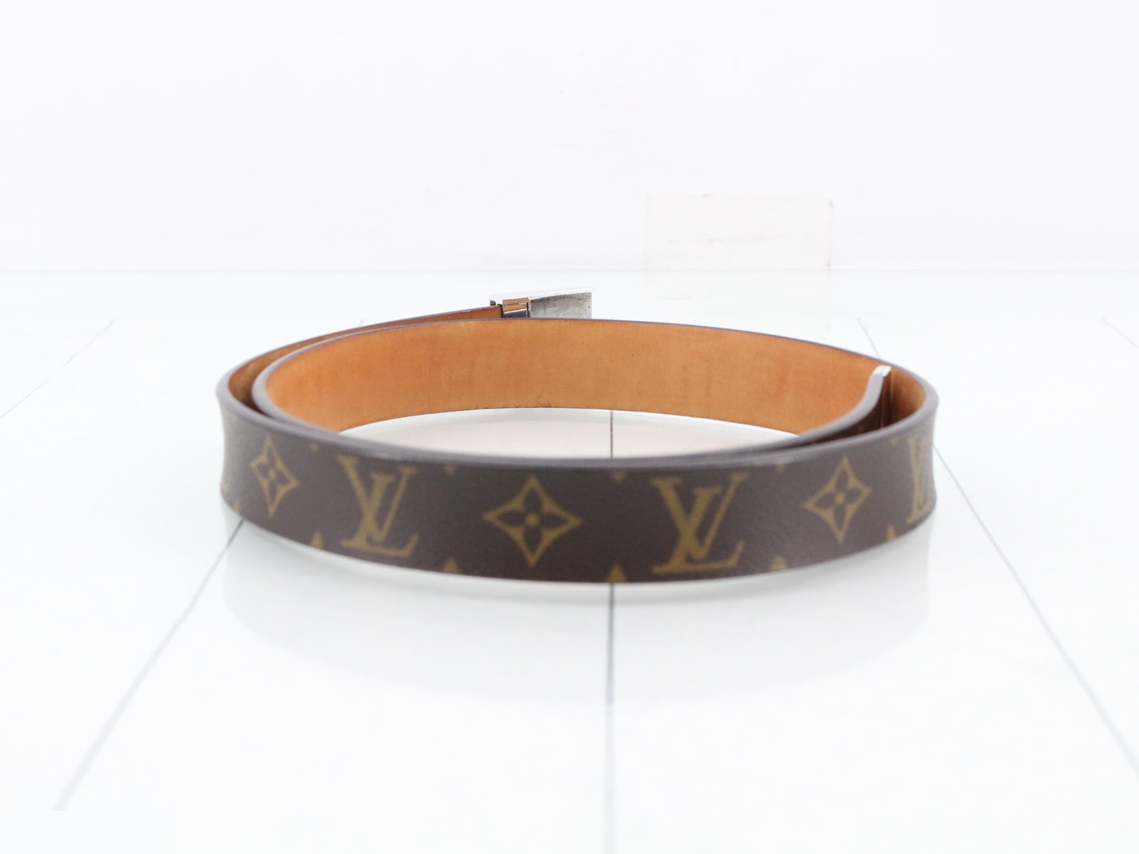 LV Monogram Carrée Belt — view 2