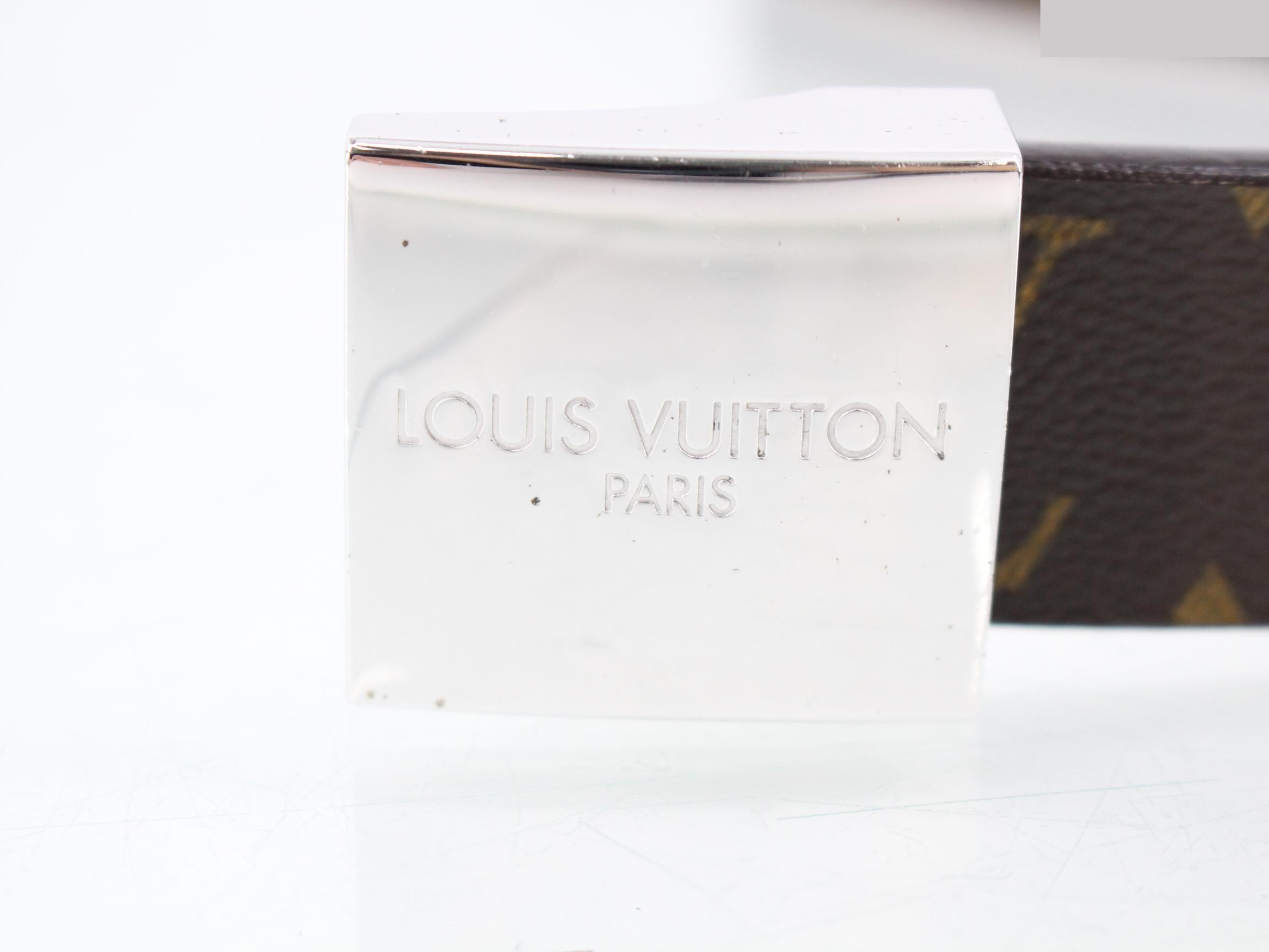 LV Monogram Carrée Belt — view 3