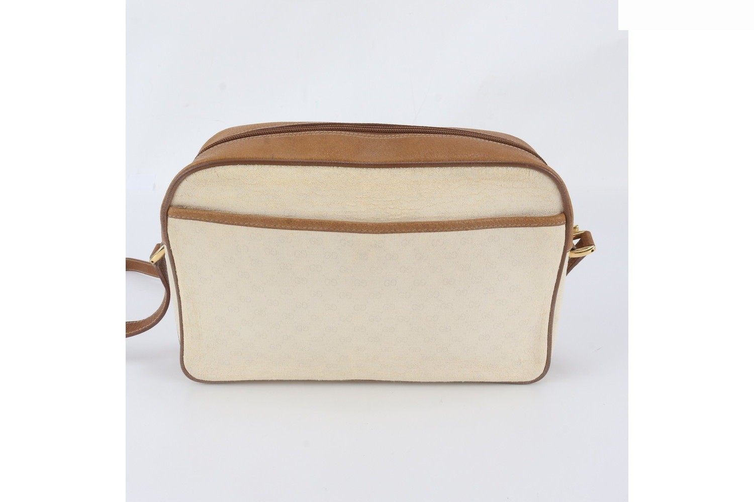 Micro GG 001 56 0860 Leather Shoulder Bag — view 3