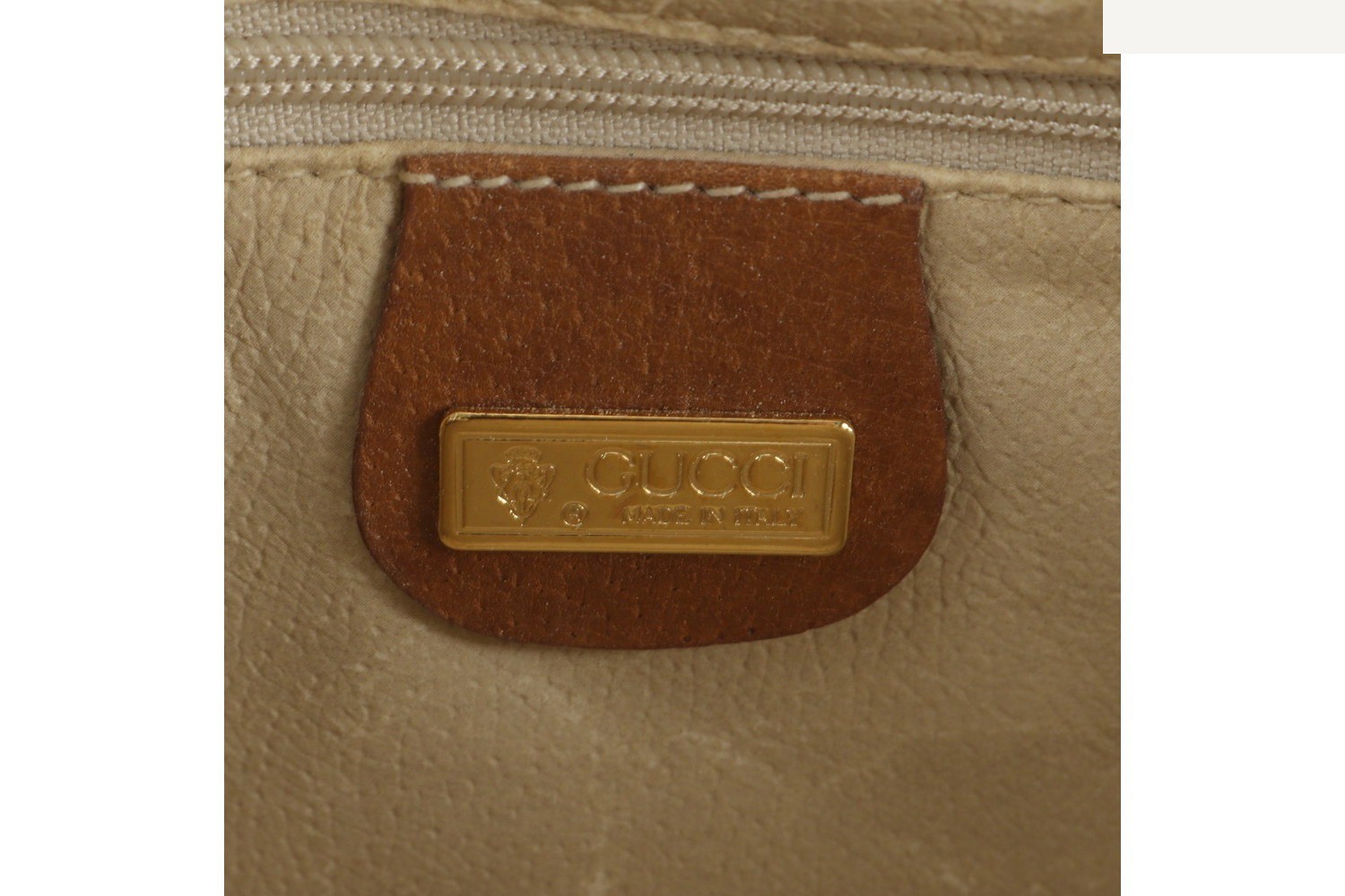 Micro GG 001 56 0860 Leather Shoulder Bag — view 8