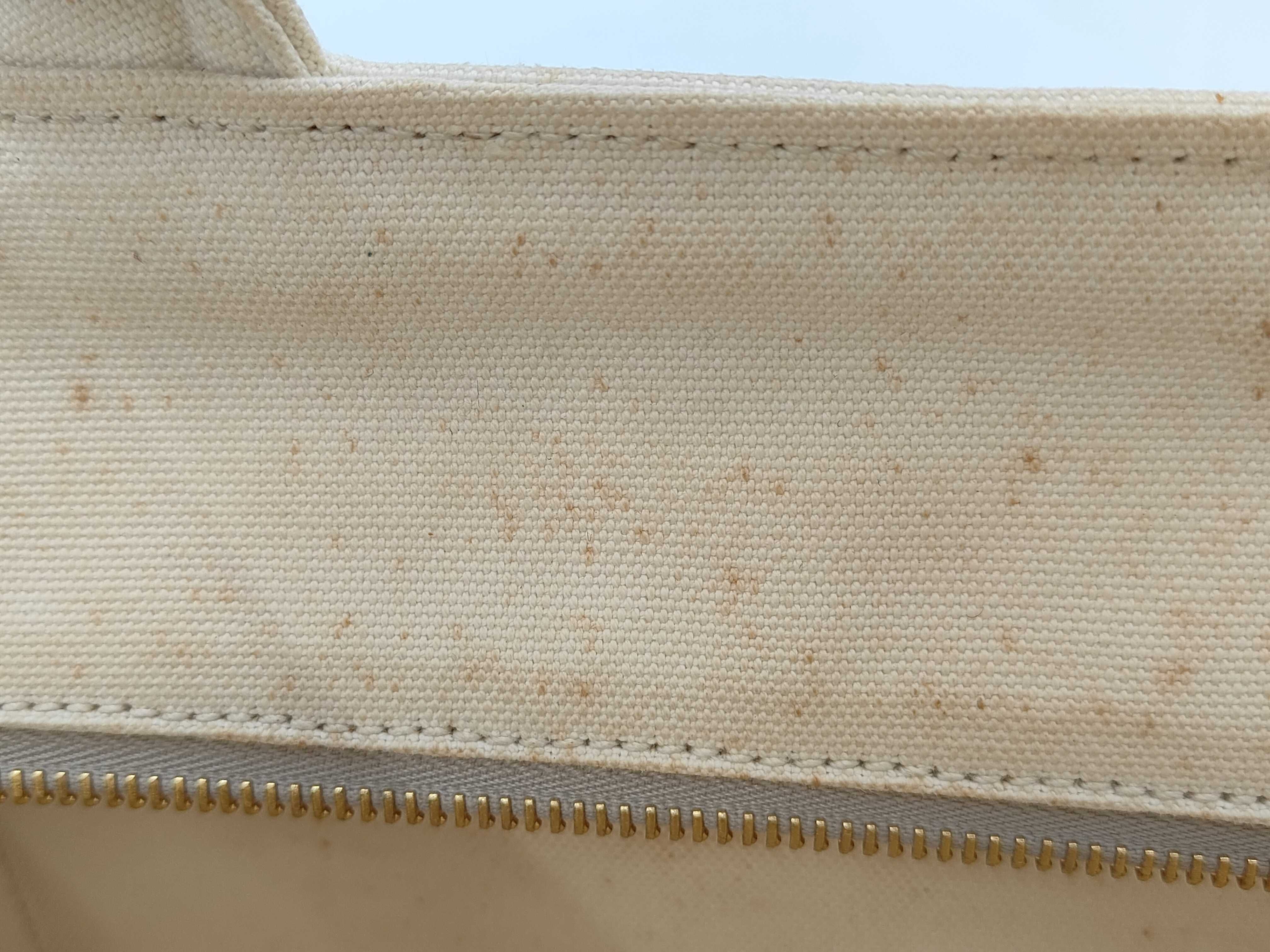 Canapa Wicker Natural x White 1BG835 Handbag — view 10
