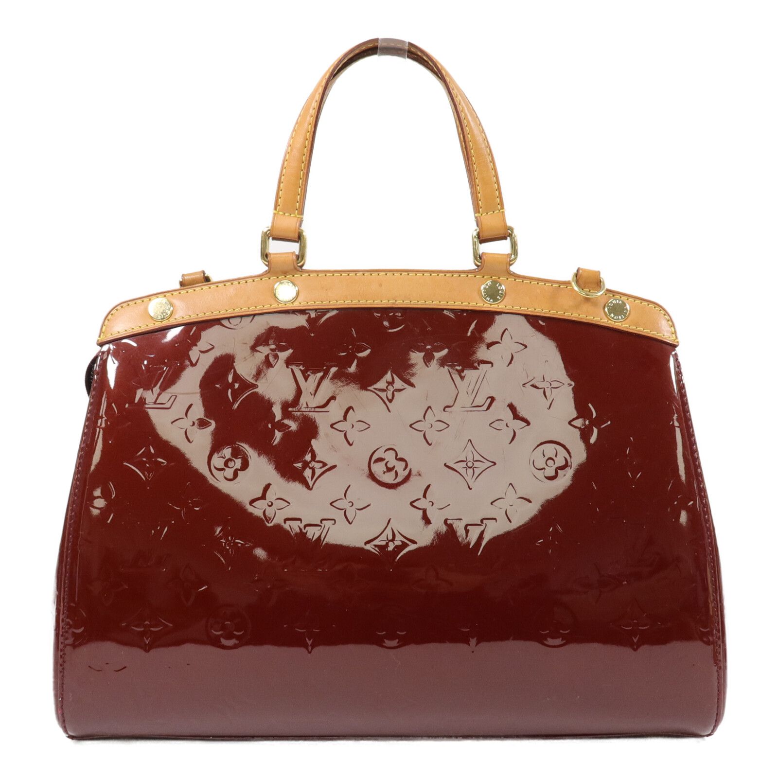 Vernis Brea Mm Hand-ground Shoulder And Back Bag Red 2way Shoulder Bag M 91798 — view 2