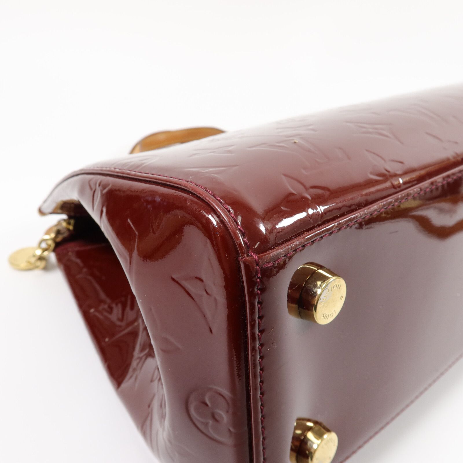 Vernis Brea Mm Hand-ground Shoulder And Back Bag Red 2way Shoulder Bag M 91798 — view 12