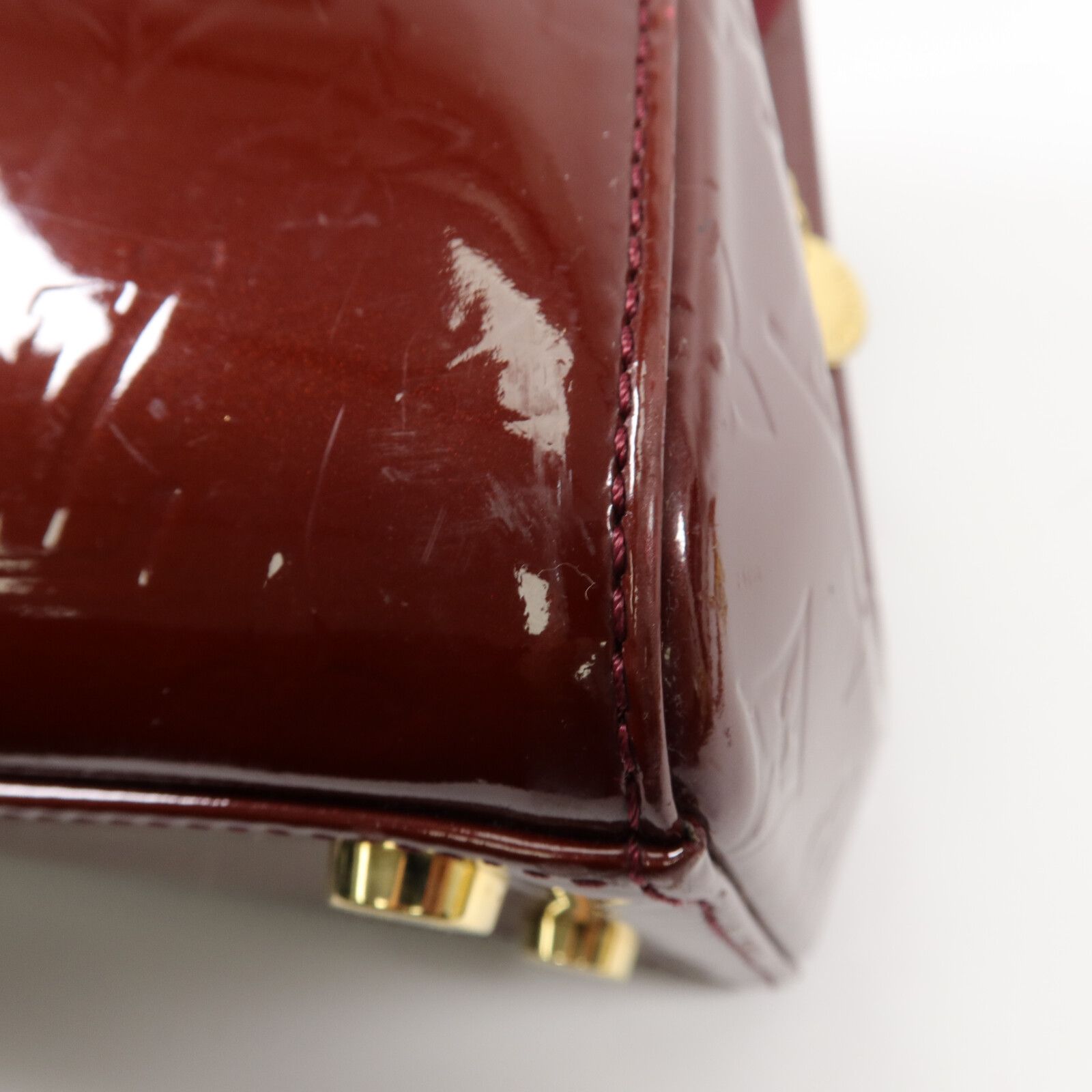 Vernis Brea Mm Hand-ground Shoulder And Back Bag Red 2way Shoulder Bag M 91798 — view 20