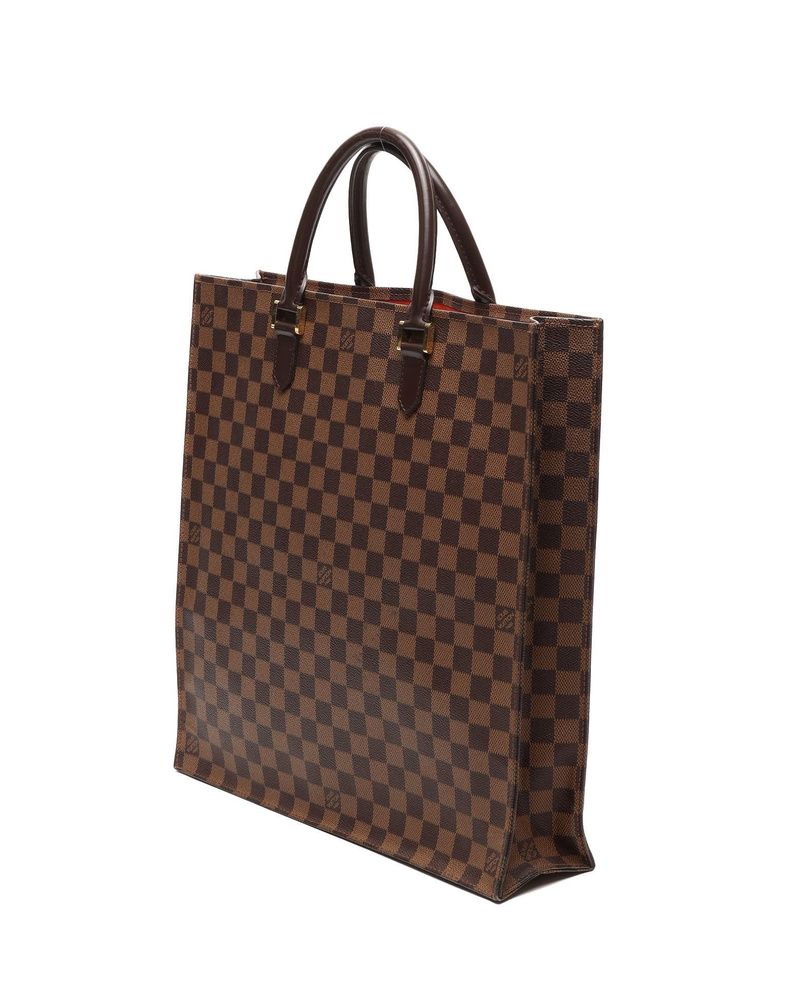 Damier Ebene Sac Plat Bag — view 4
