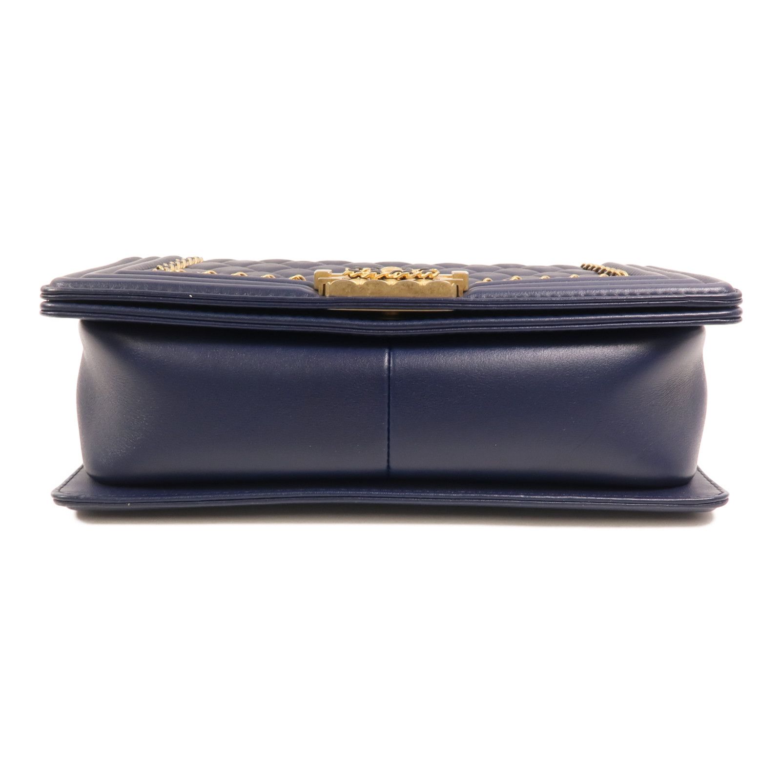 Lambskin Leather Boy 25 w/Gold Trim — view 4