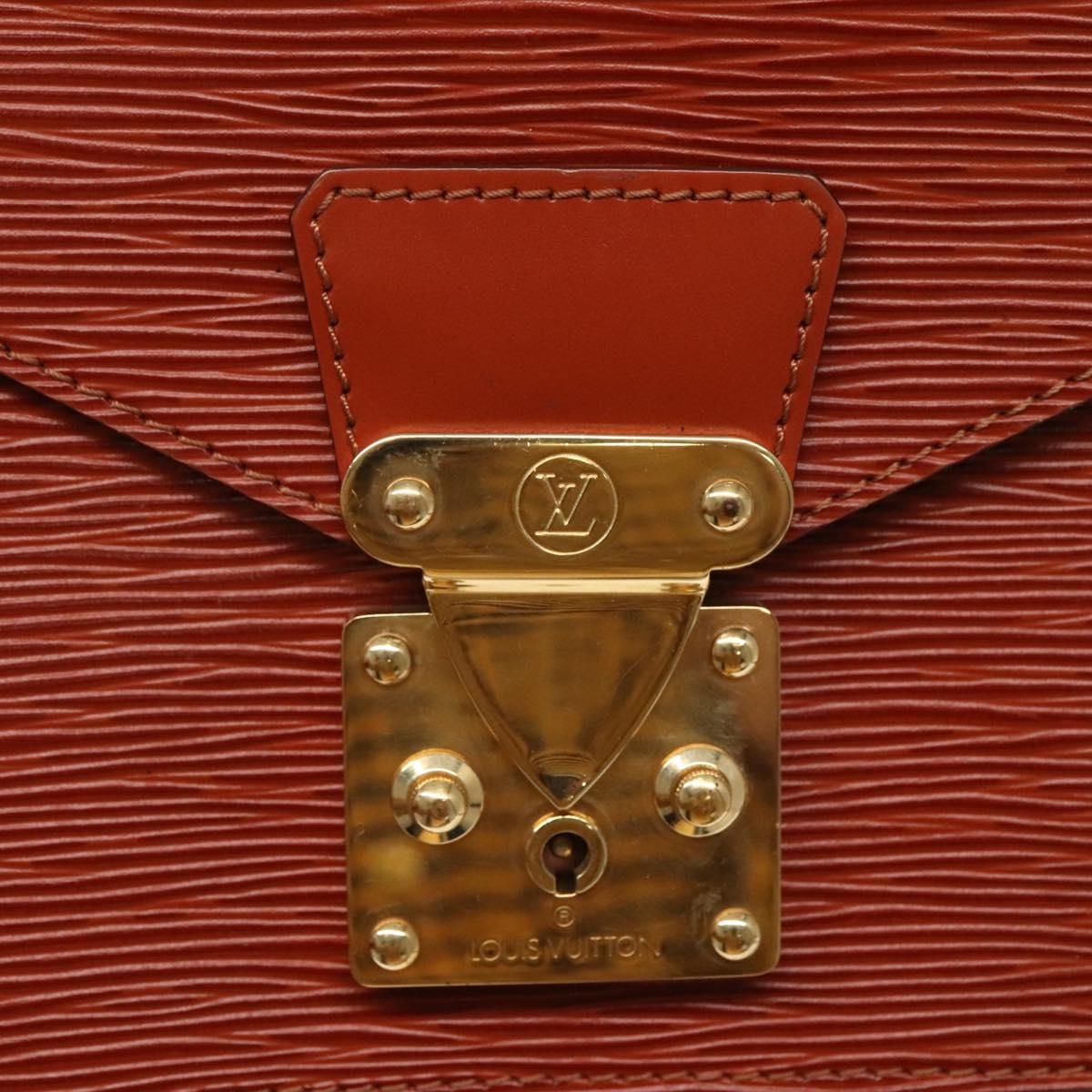 Monceau 28 Hand Bag Brown M 52123 Lv Auth, Brown — view 17