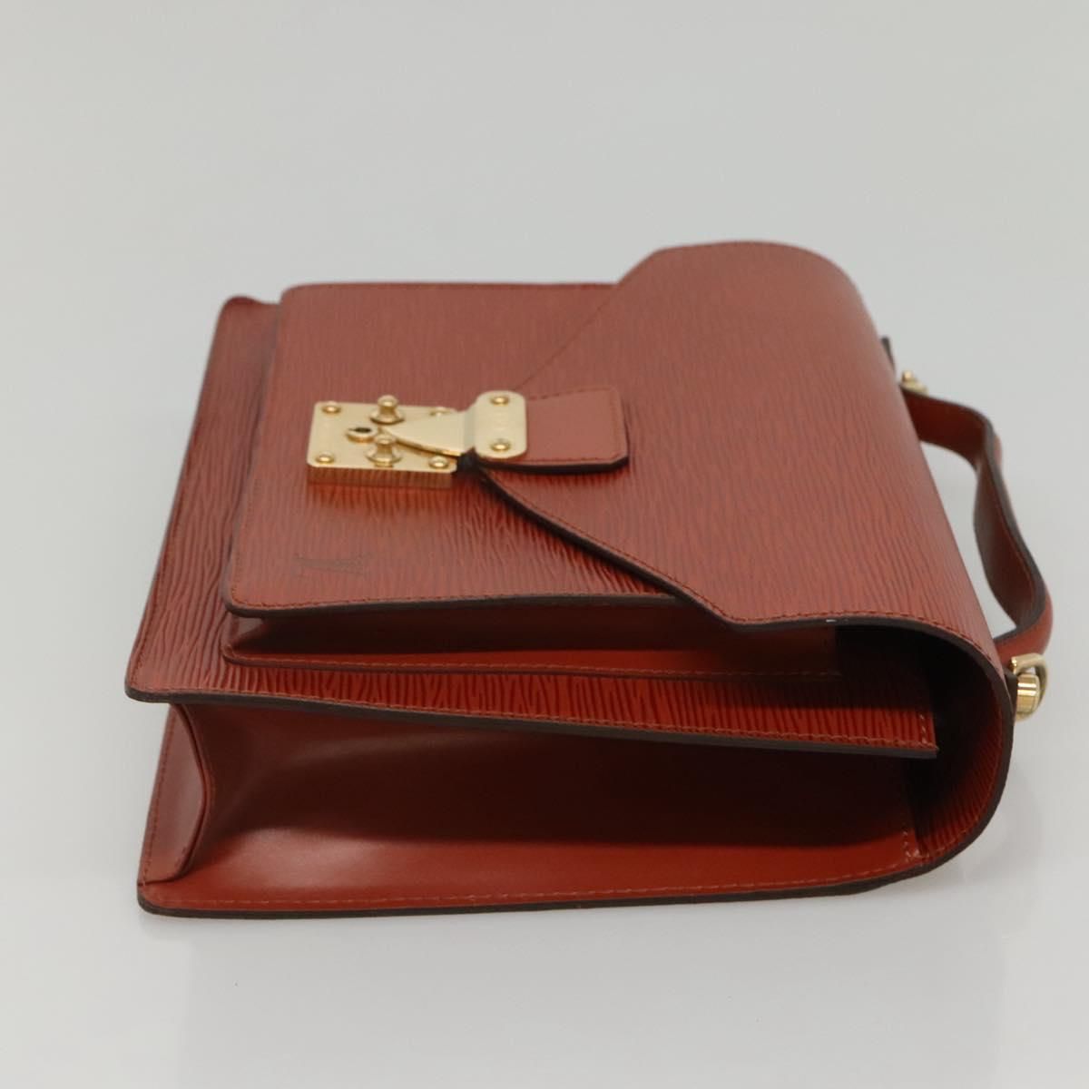 Monceau 28 Hand Bag Brown M 52123 Lv Auth, Brown — view 4