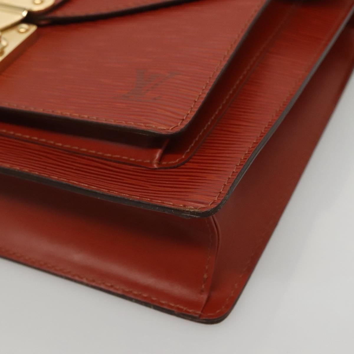Monceau 28 Hand Bag Brown M 52123 Lv Auth, Brown — view 9
