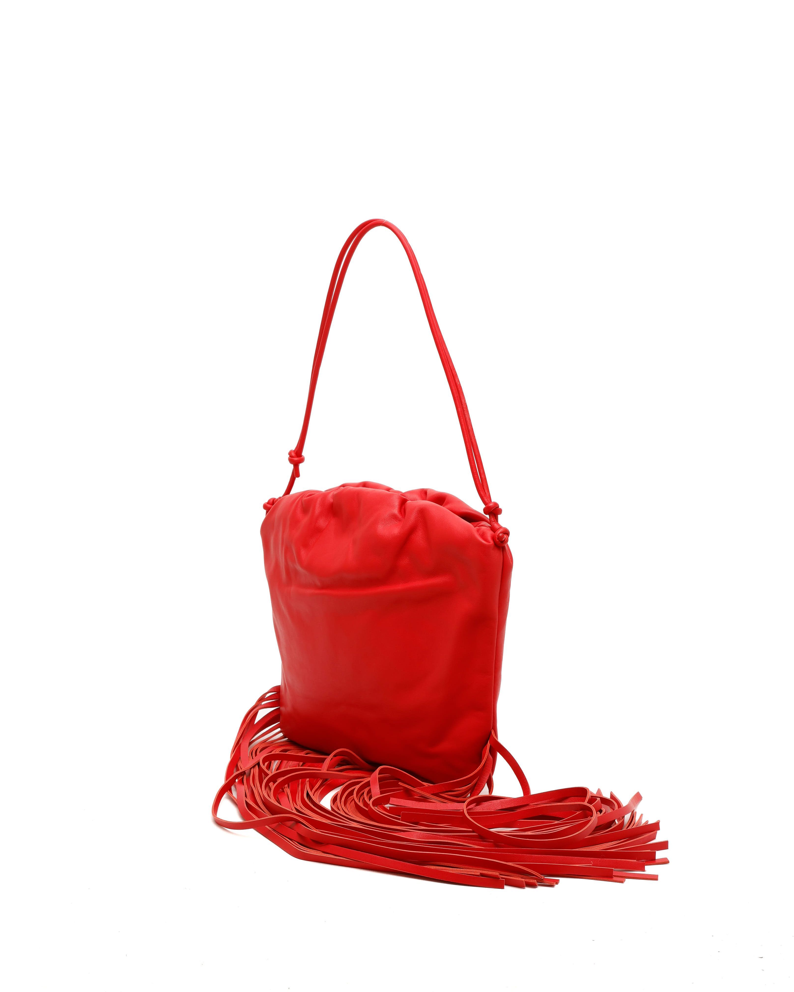 Nappa "The Fringe Pouch" Shoulder Bag — view 2