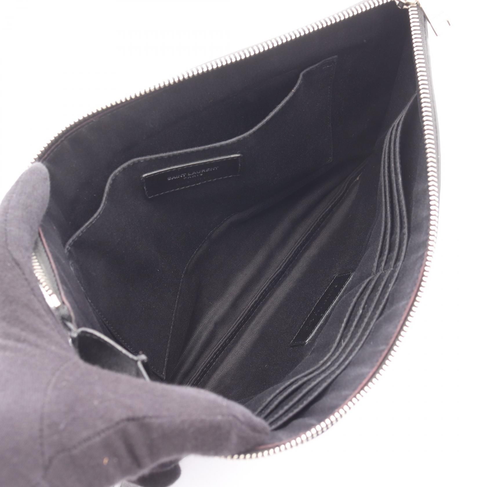 Pouch w/Silver Stars, Black — view 3