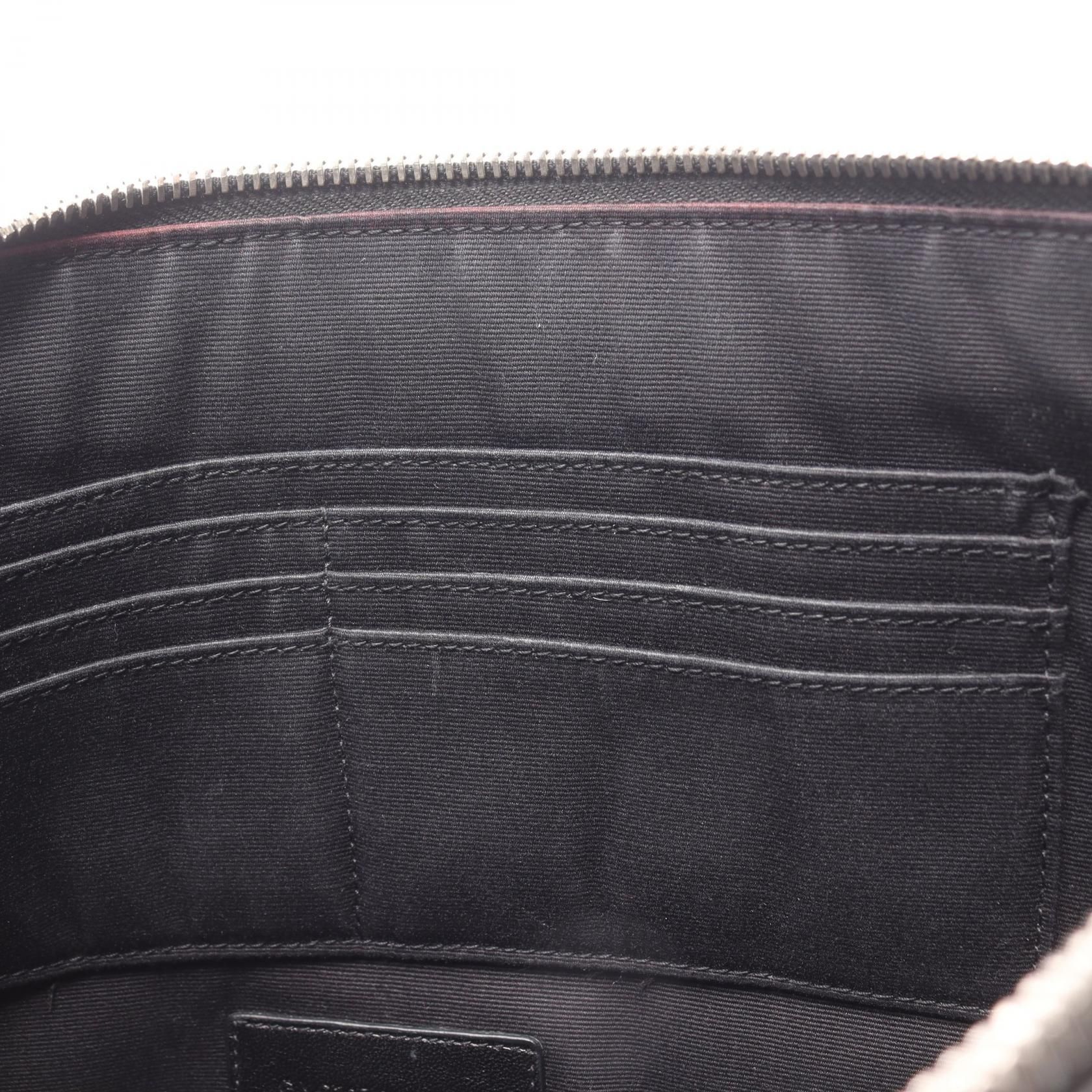 Pouch w/Silver Stars, Black — view 5