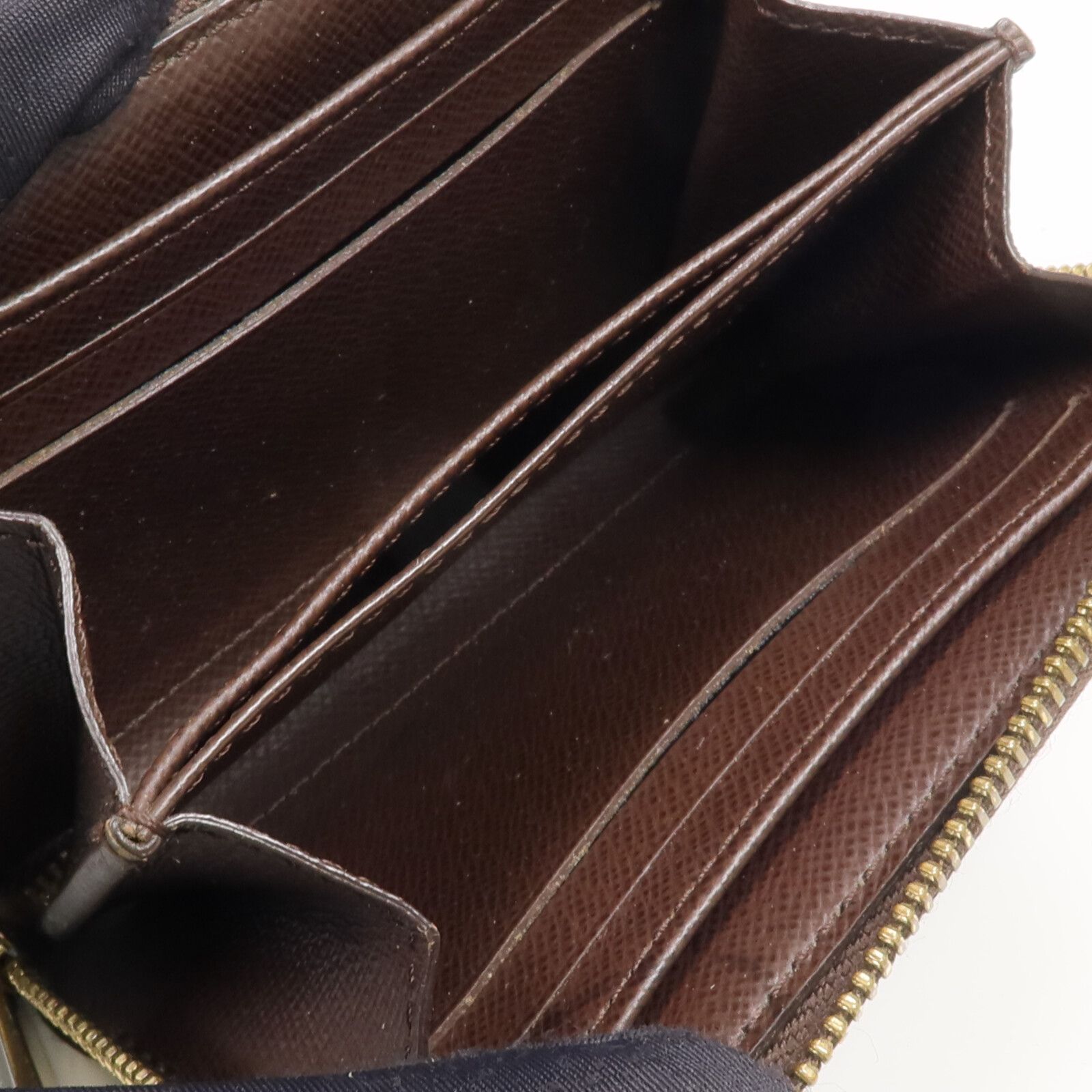 Damier Zippy Coin Purse Brown Coin Purse N 63070 — view 12