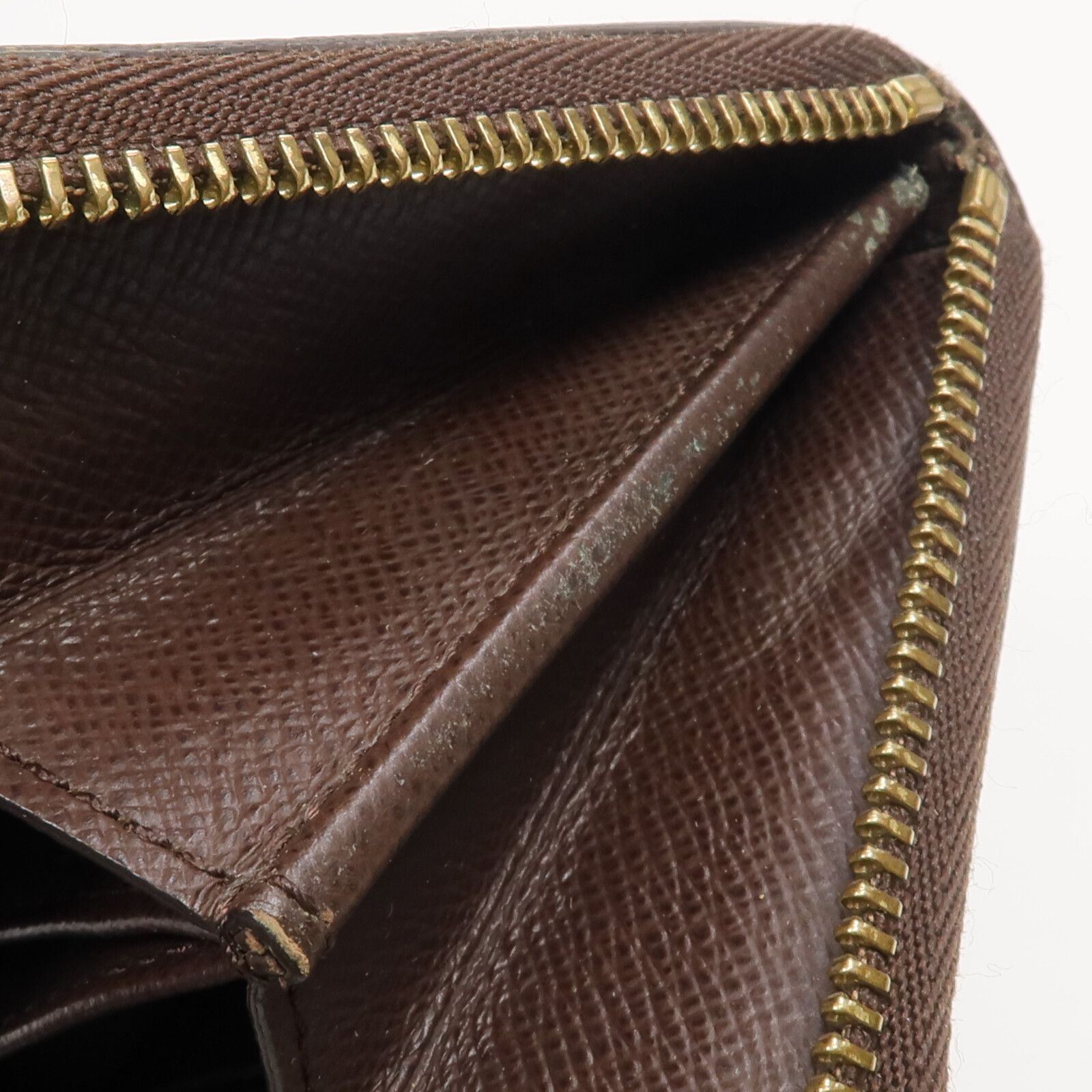 Damier Zippy Coin Purse Brown Coin Purse N 63070 — view 18