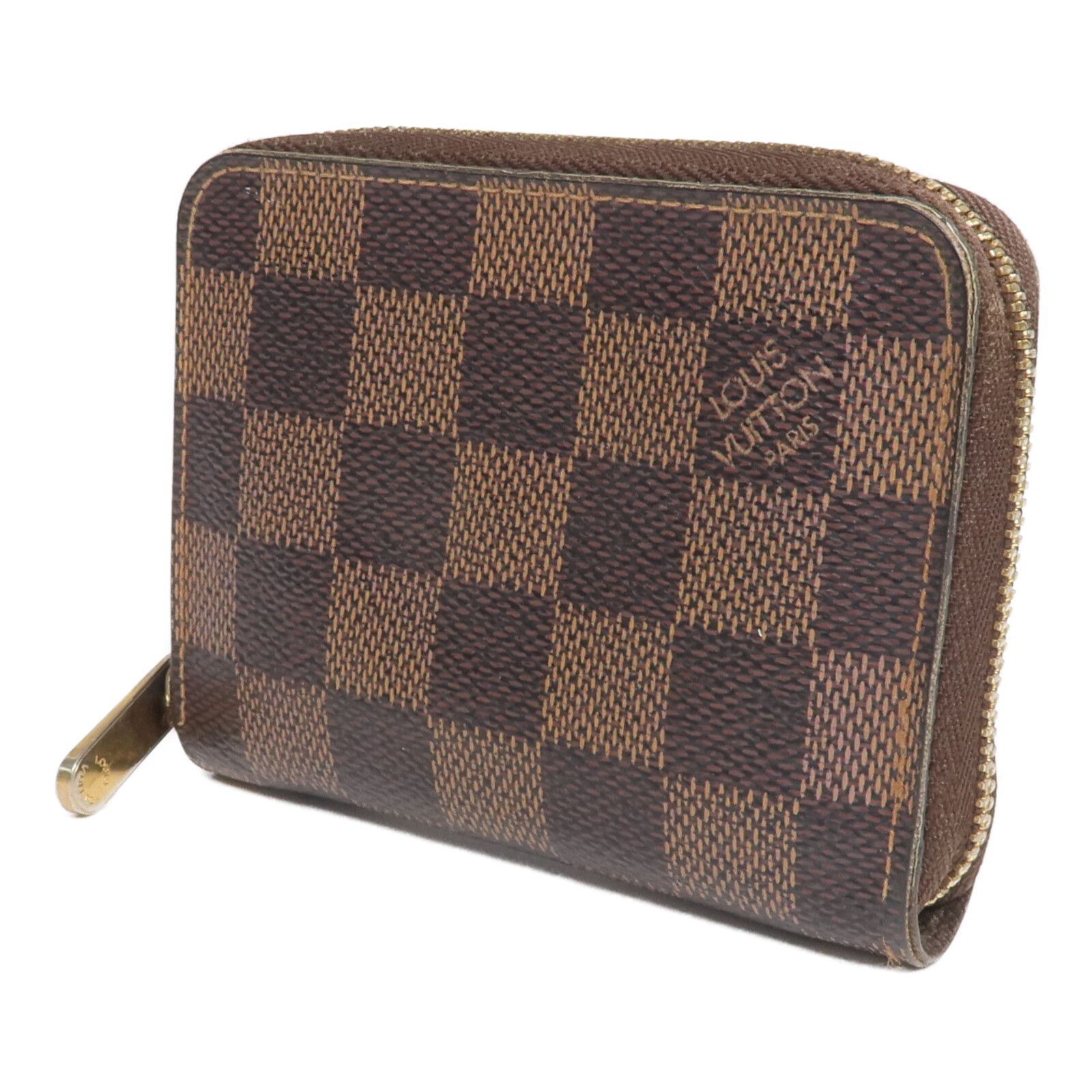 Damier Zippy Coin Purse Brown Coin Purse N 63070 — view 3