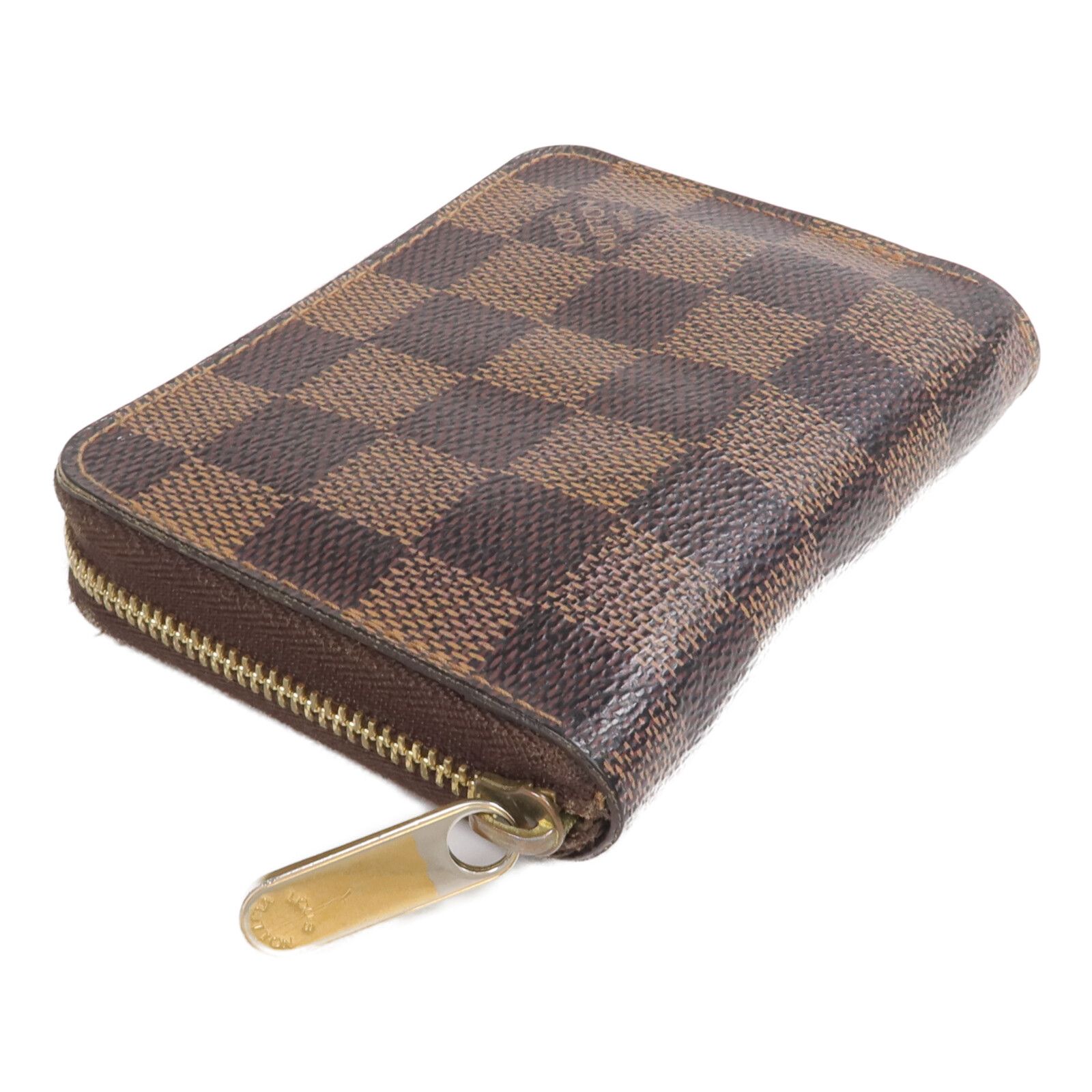 Damier Zippy Coin Purse Brown Coin Purse N 63070 — view 4